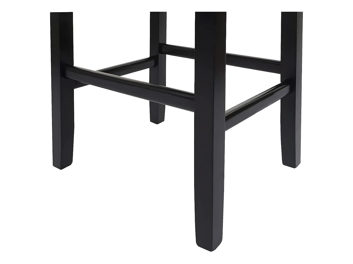 Lot de 2 tabourets tissu grise 39 x 53 x 105 cm TDB04074