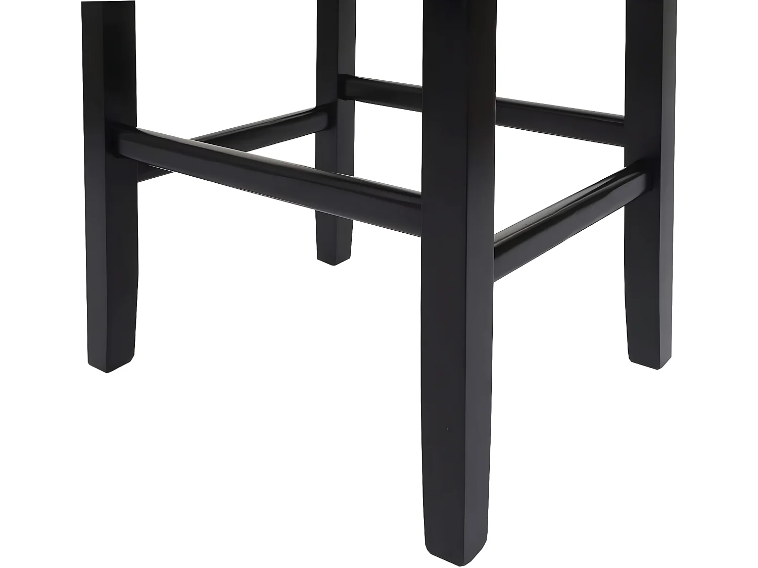 Lot de 2 tabourets tissu grise 39 x 53 x 105 cm TDB04074