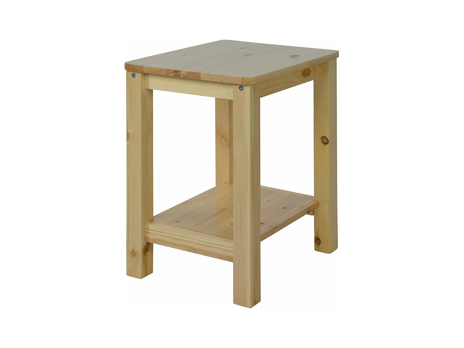 Table d'appoint table de bois marron 38 x 32 x 47 cm TABA06008