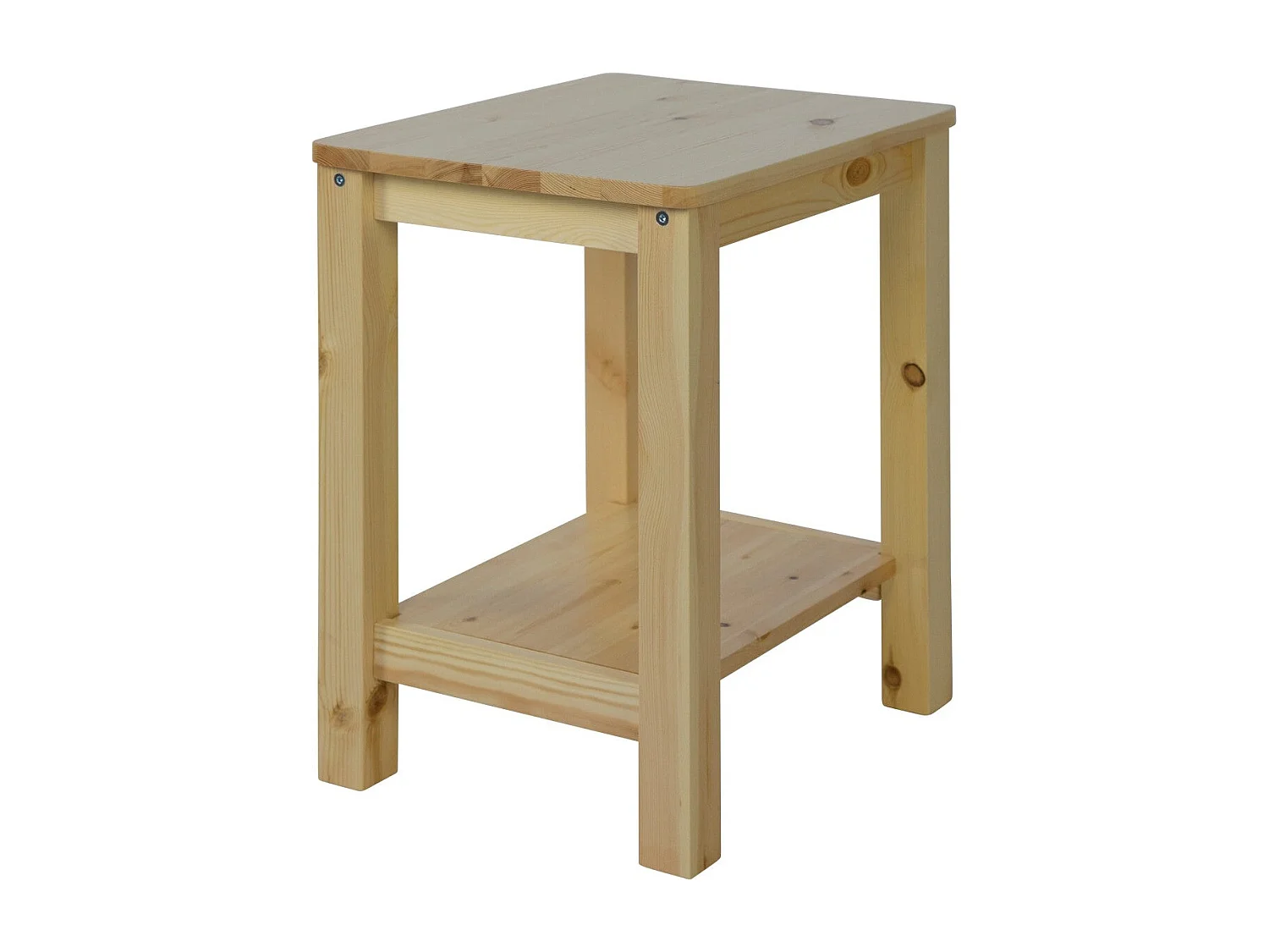 Table d'appoint table de bois marron 38 x 32 x 47 cm TABA06008