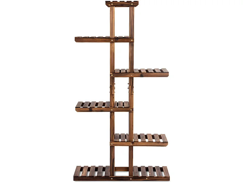 Etagère à fleurs en bois marron 75 x 25 x 140 cm 20_0000611