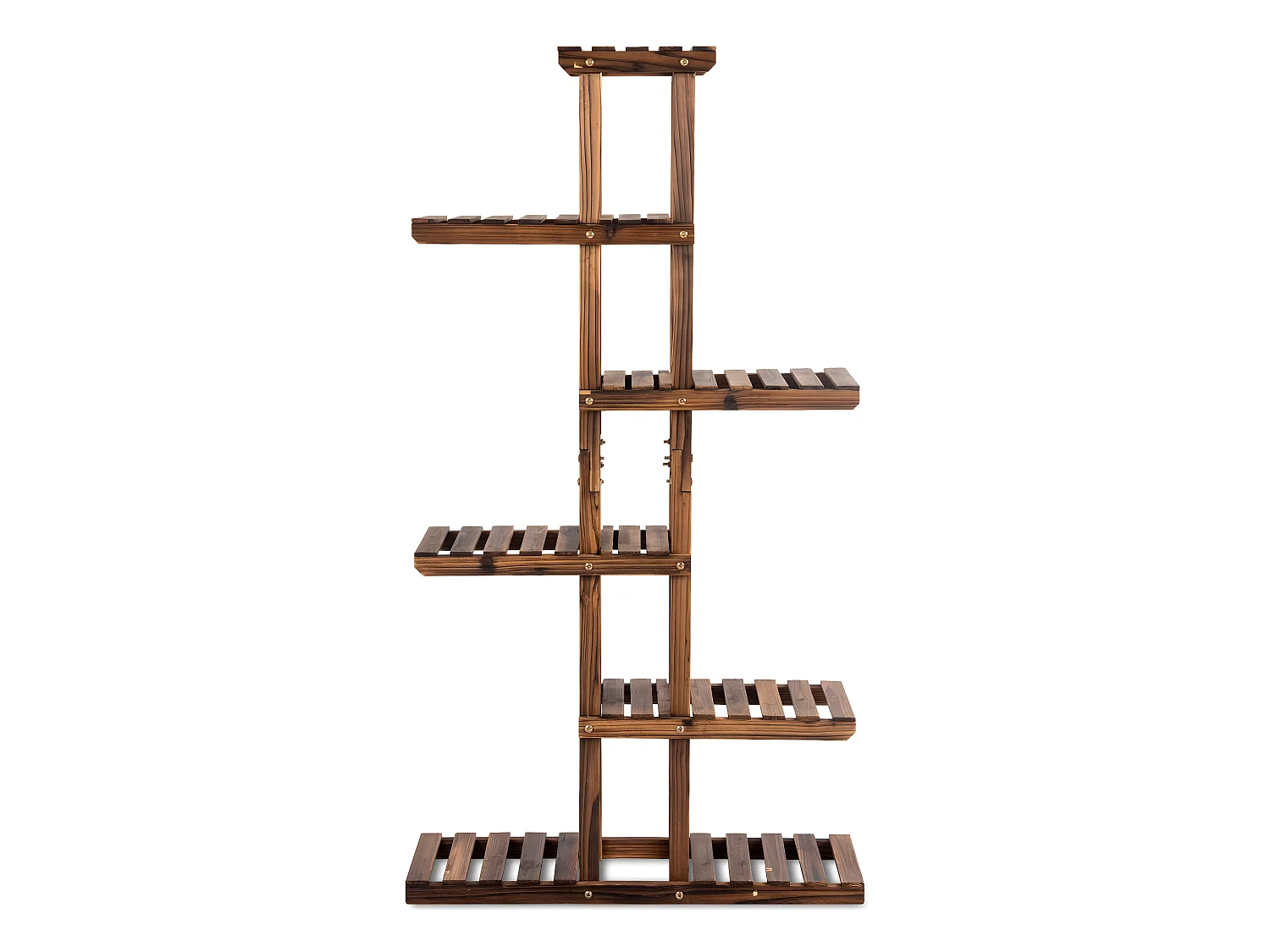 Etagère à fleurs en bois marron 75 x 25 x 140 cm 20_0000611