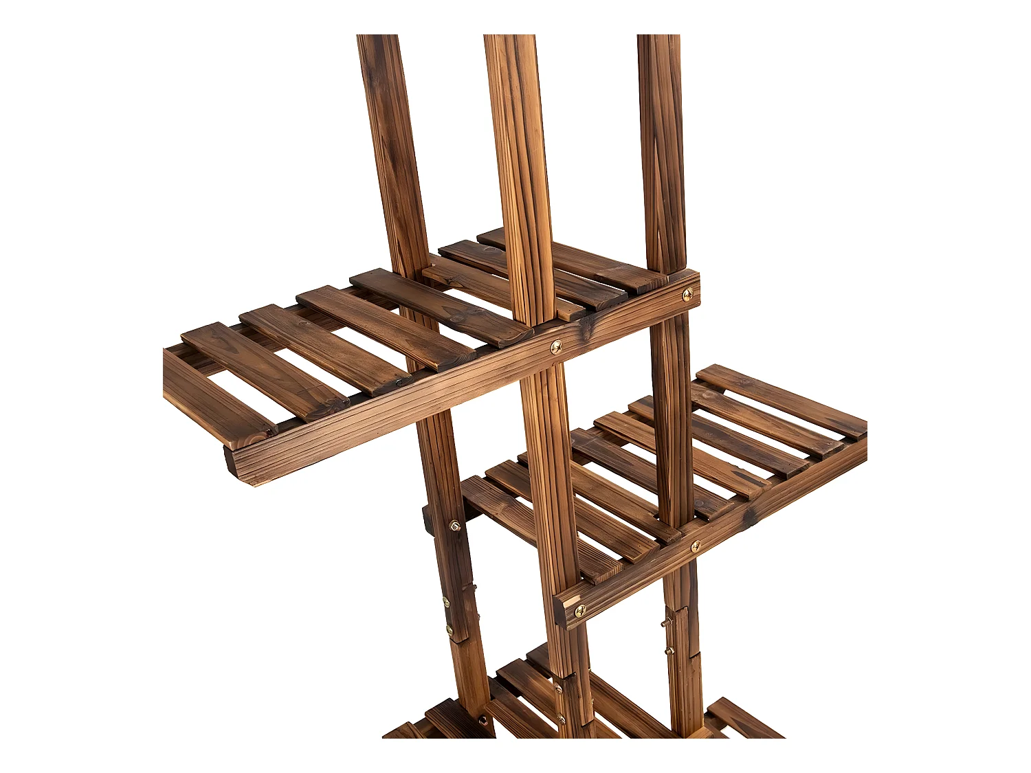 Etagère à fleurs en bois marron 75 x 25 x 140 cm 20_0000611