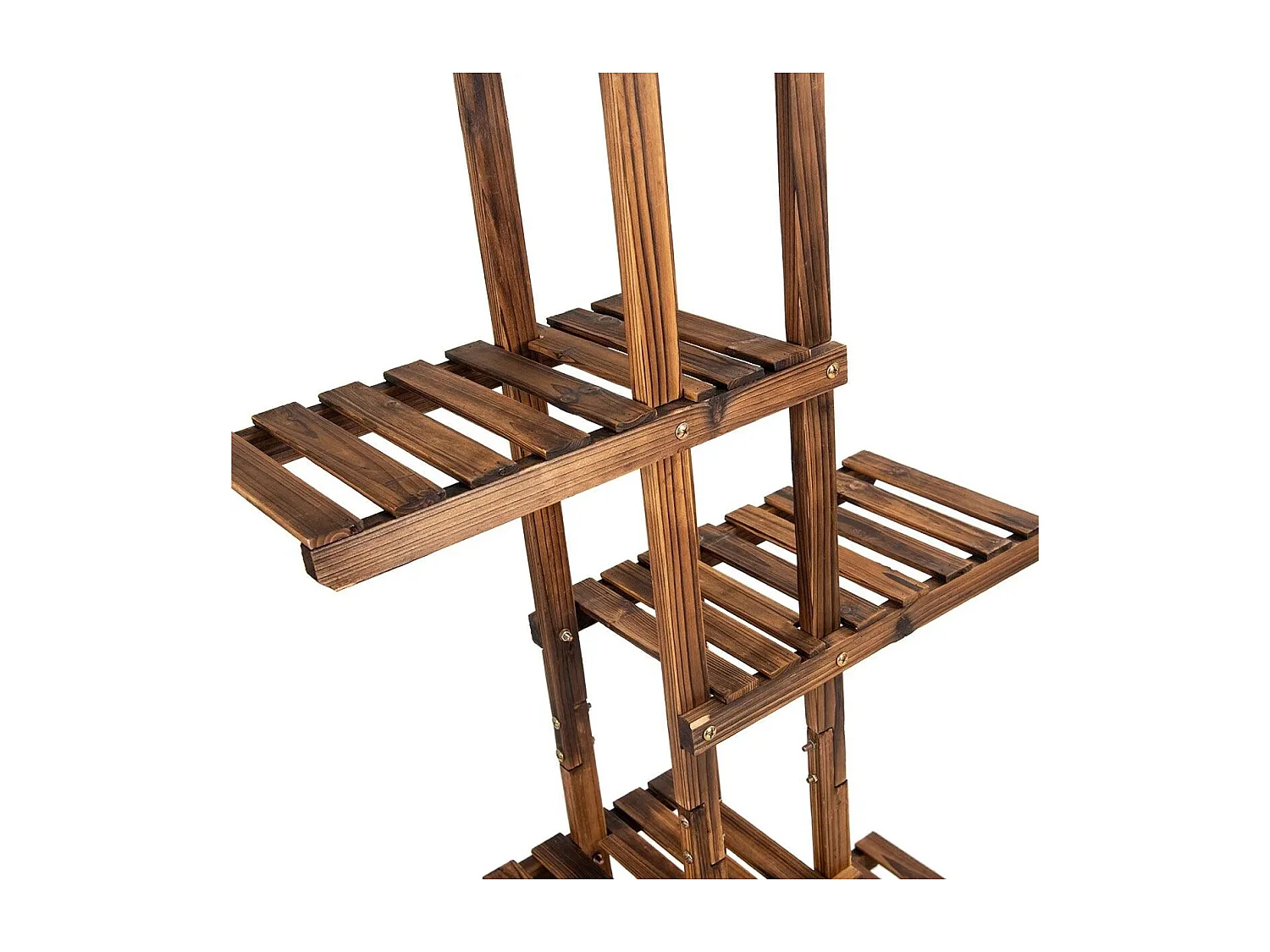 Etagère à fleurs en bois marron 75 x 25 x 140 cm 20_0000611