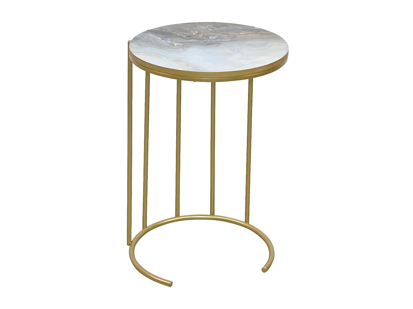 Table d'appoint porte-fleurs en 41 x 41 x 60 cm MED05133