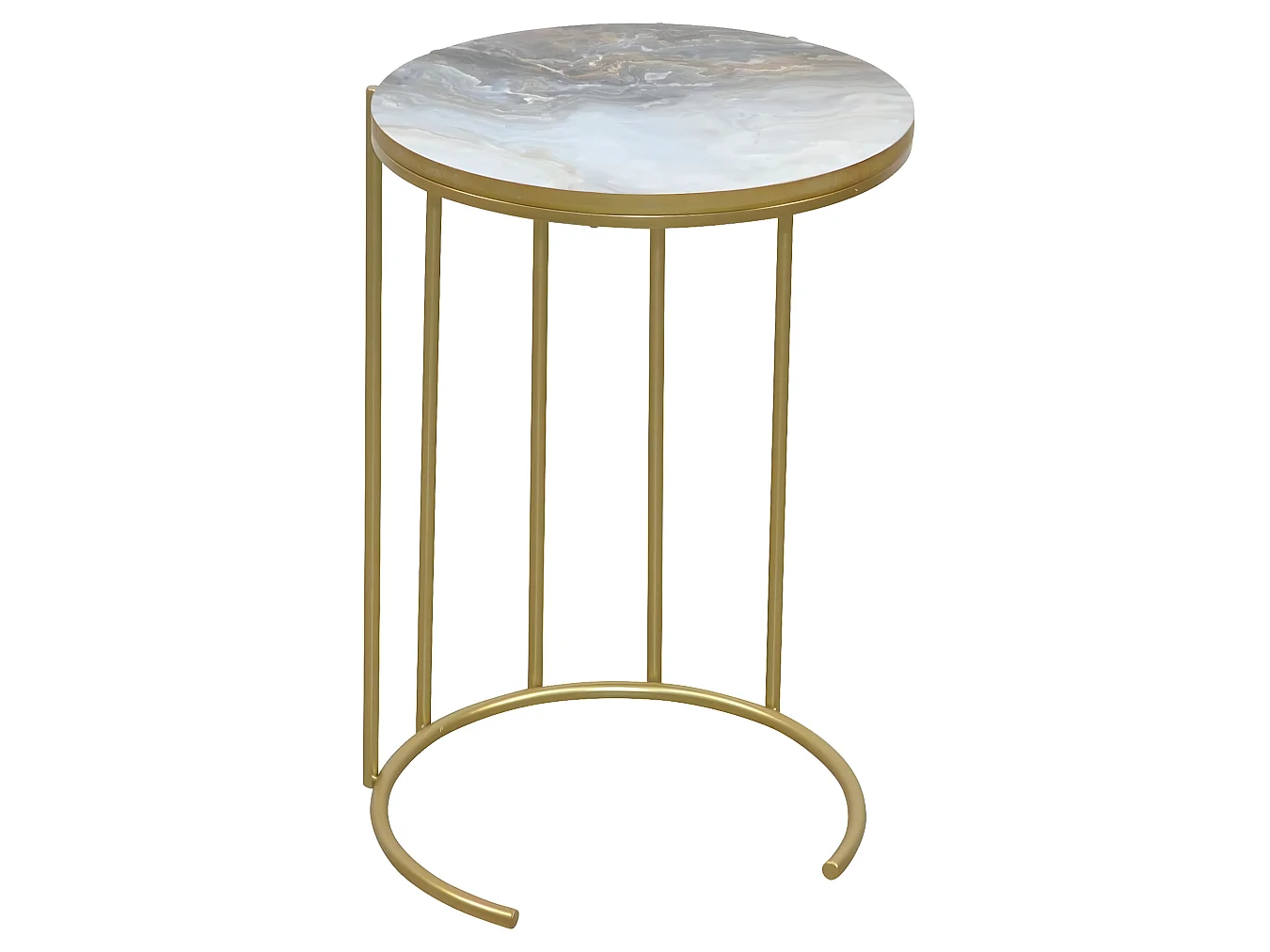 Table d'appoint porte-fleurs en 41 x 41 x 60 cm MED05133