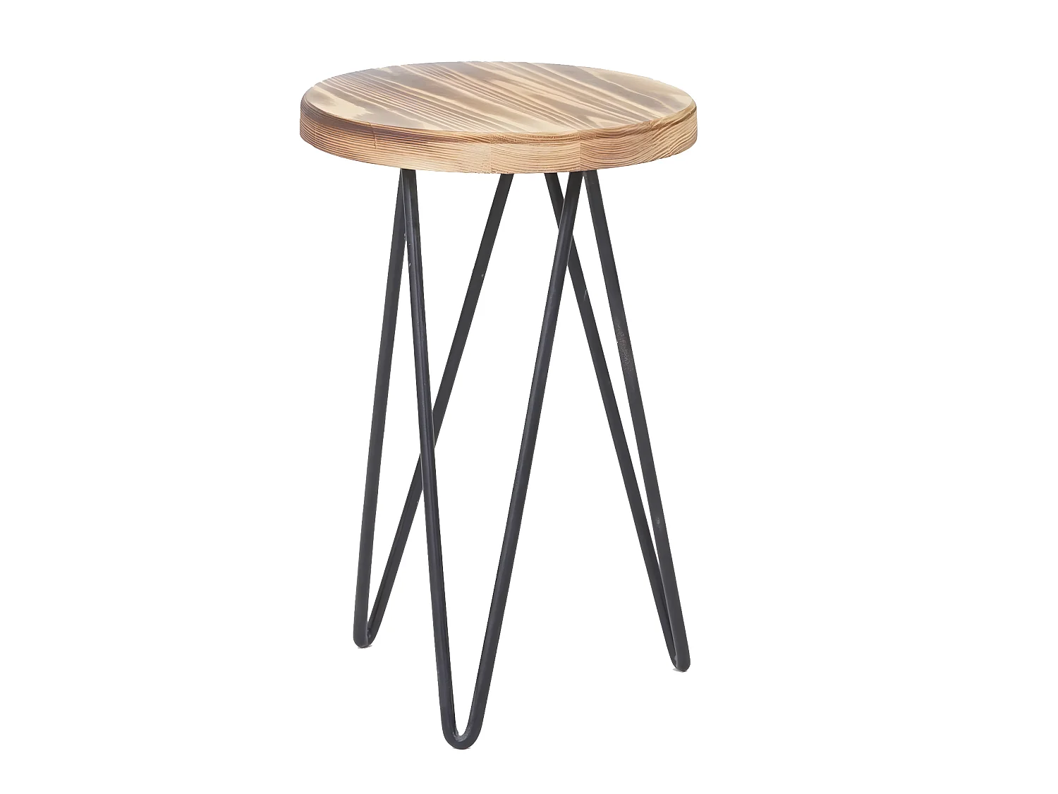 Lot de 2 tabourets 25 x 25 x 40 cm MDJ04118