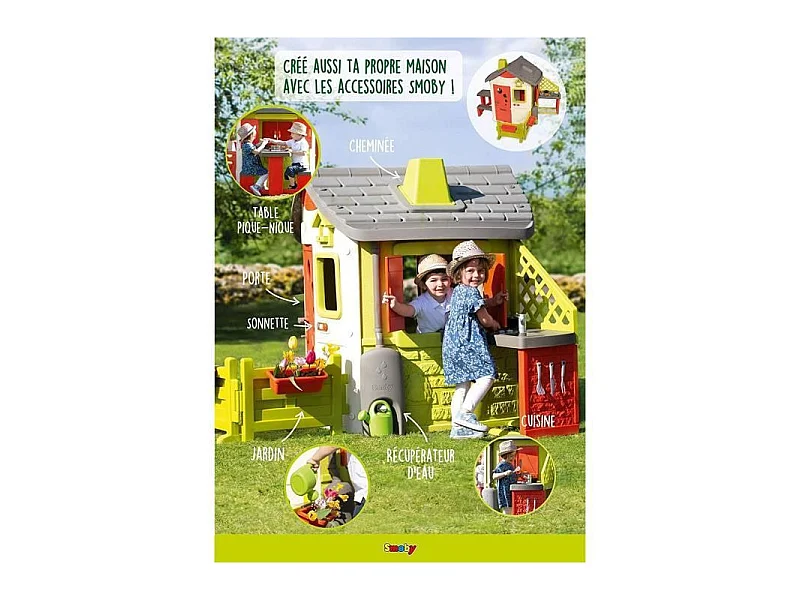 SMOBY - Acs Maison Neo Jura Lodge - Cheminee