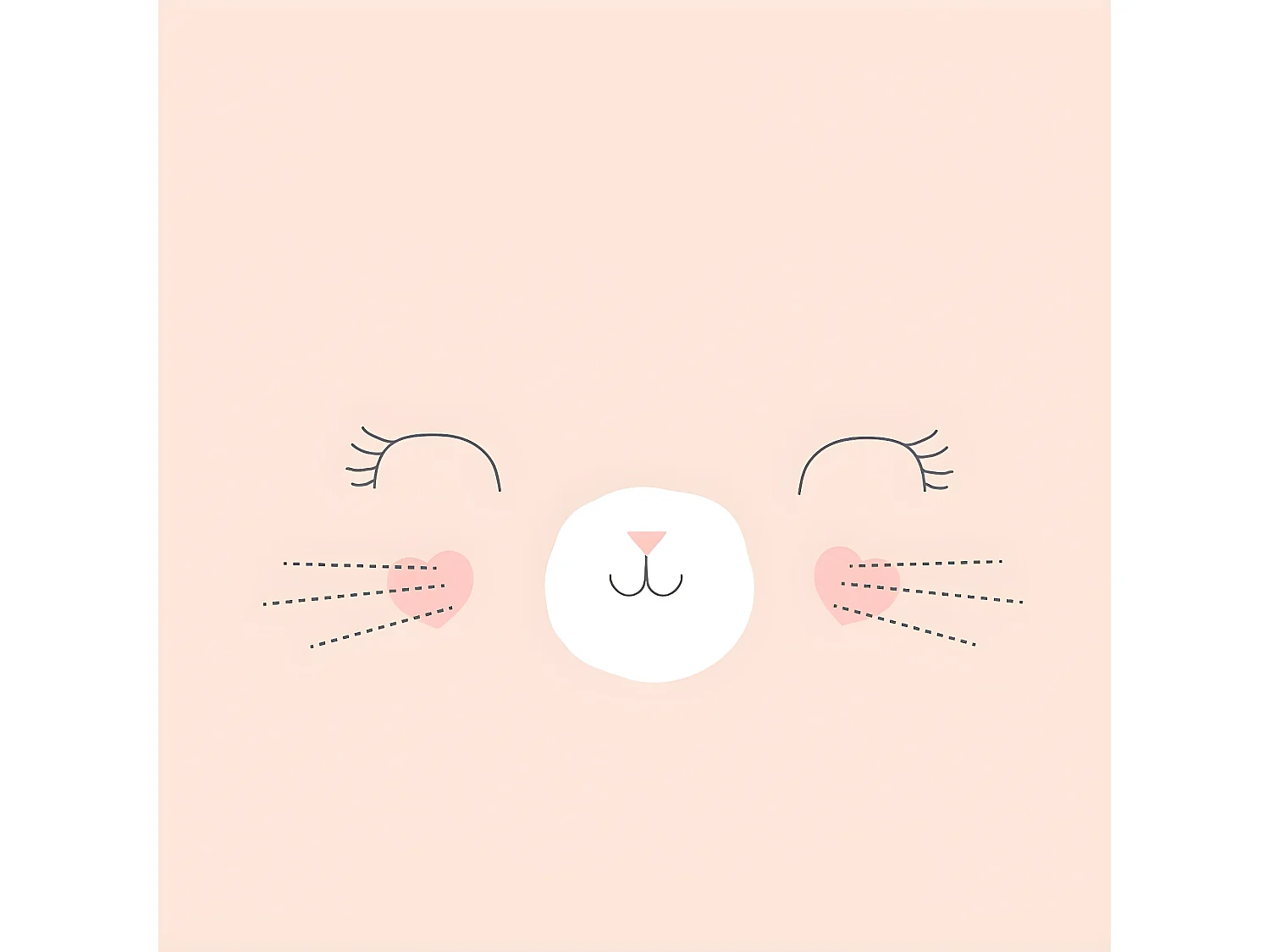 Parure de lit Chat 140 x 200 cm Housse de couette en Coton avec sa taie