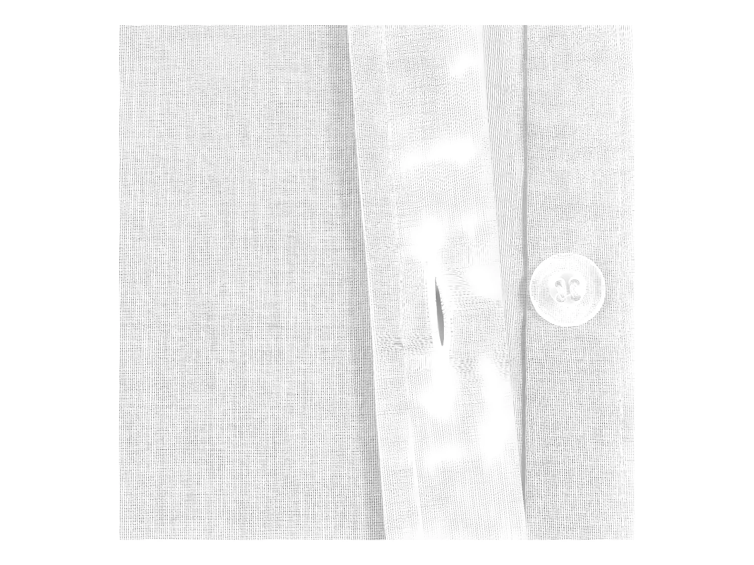 Housse de couette 2 Personnes en Coton Blanc 240 x 220 cm