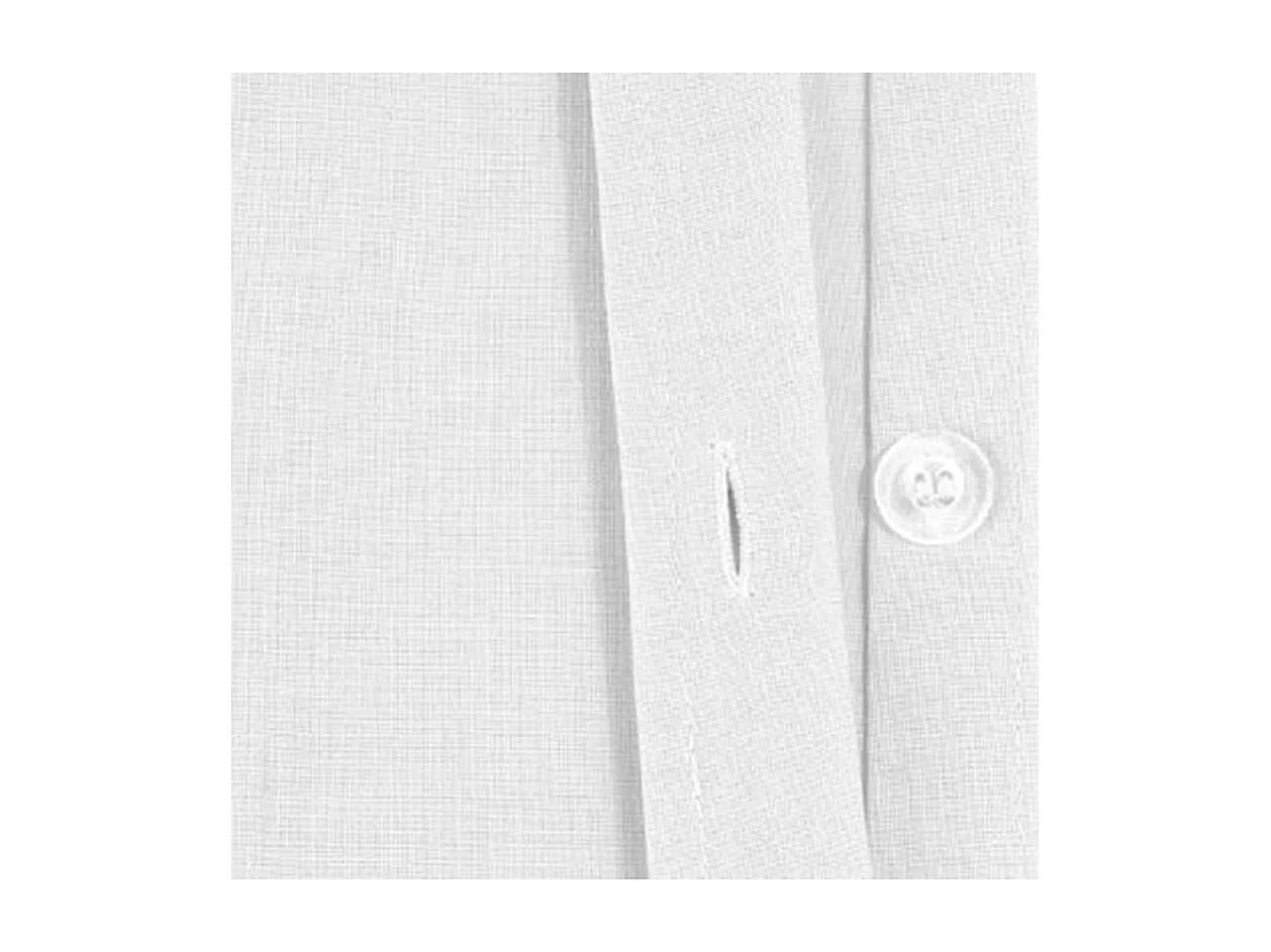 Housse de couette 2 Personnes en Coton Blanc 240 x 220 cm