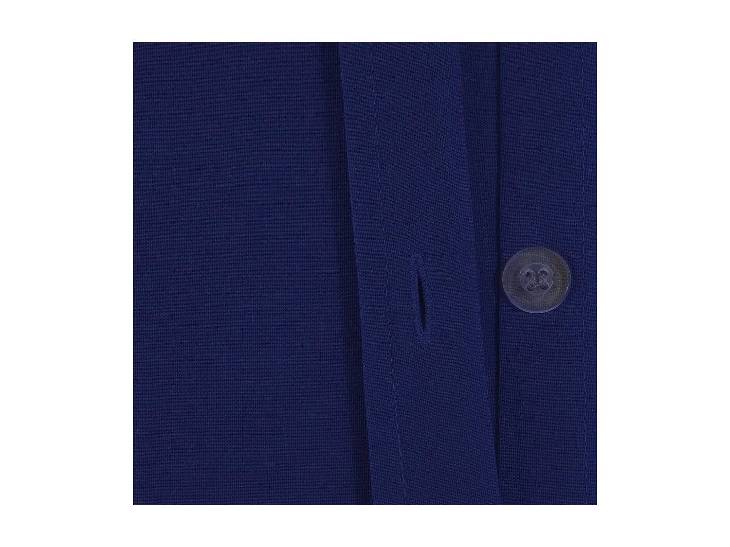 Housse de couette 2 Personnes en Coton Gris Bleu encre 240 x 220 cm