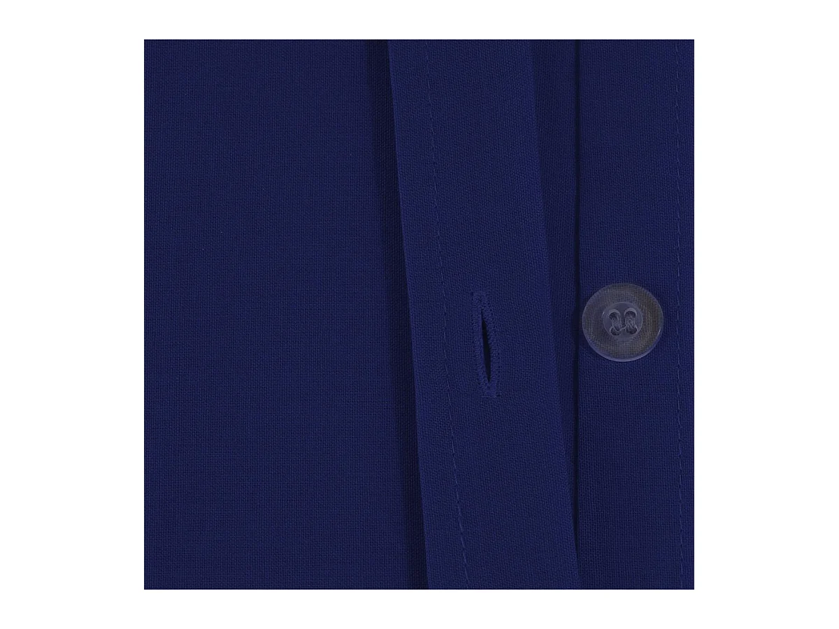 Housse de couette 2 Personnes en Coton Gris Bleu encre 240 x 220 cm