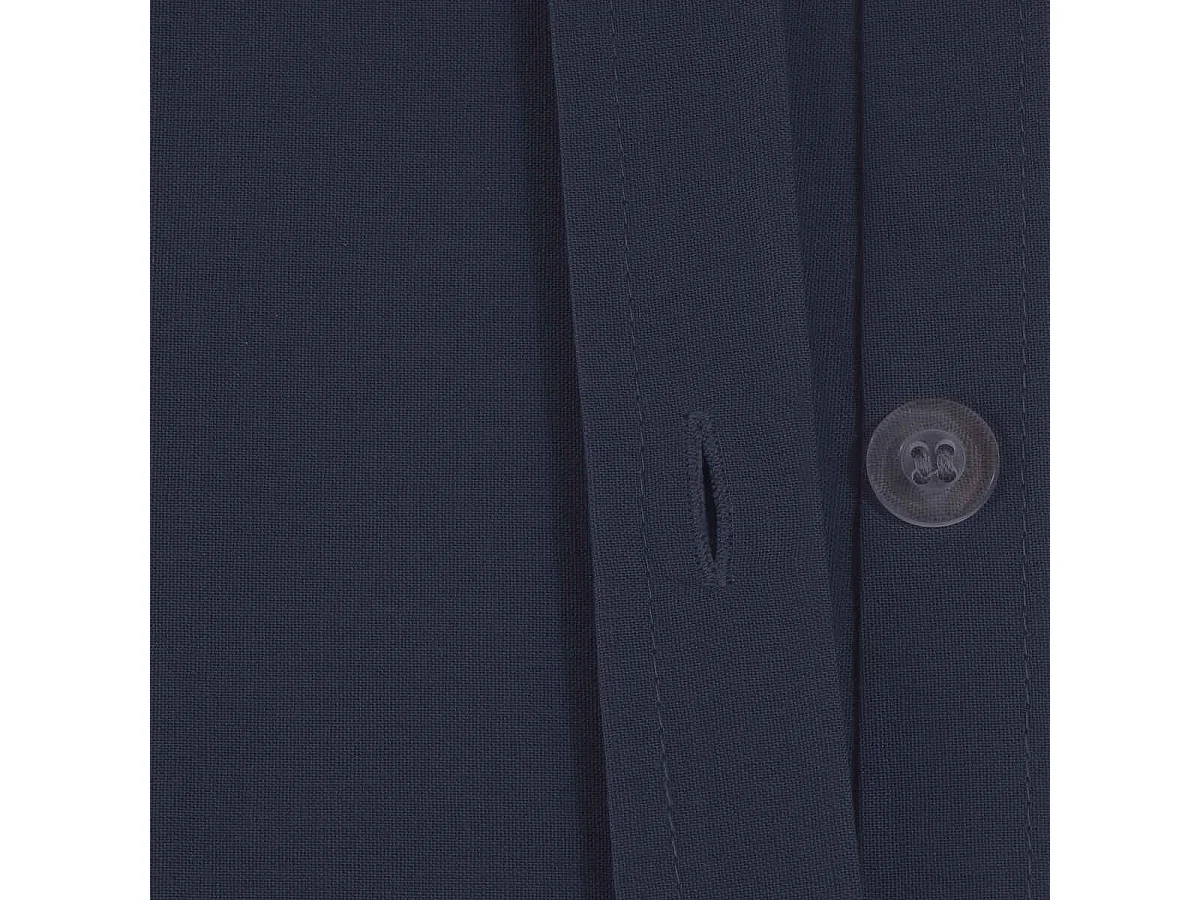 Housse de couette 2 Personnes en Coton Gris Bleu encre 240 x 220 cm