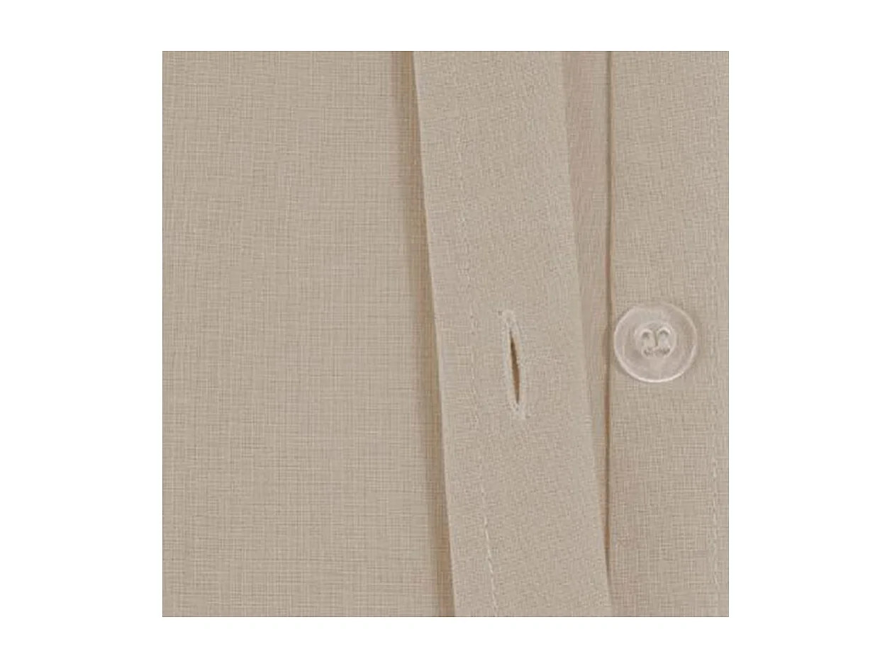 Bettbezug Baumwolle beige 90x190cm