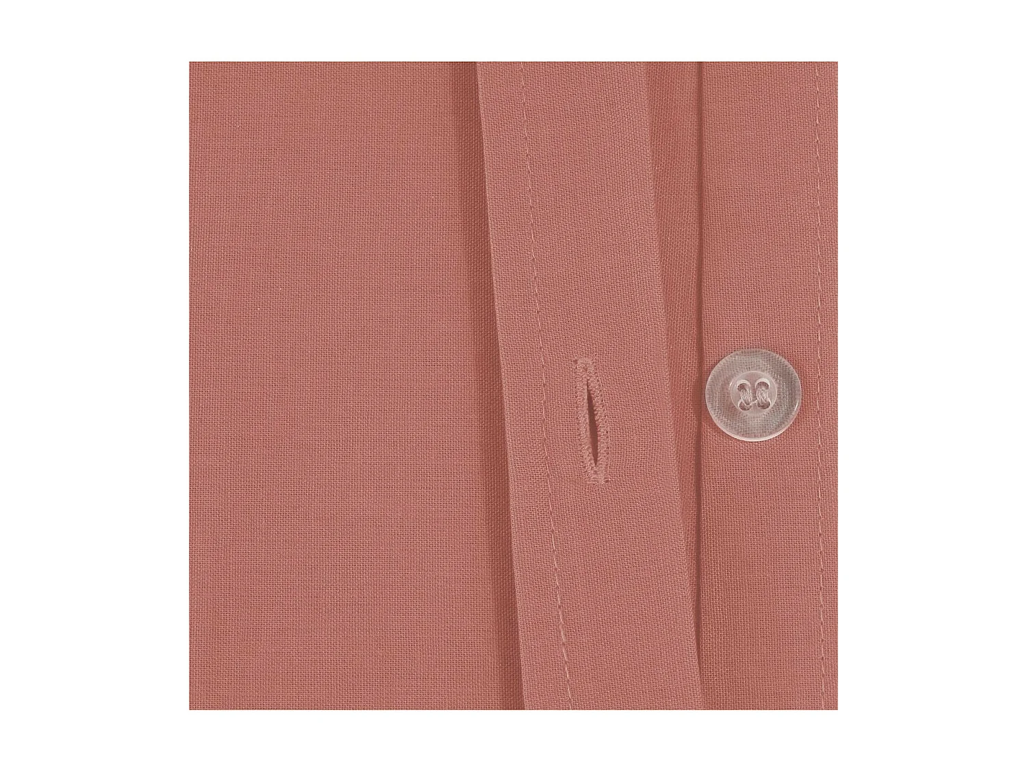 Housse de couette 2 Personnes en Coton Rose blush 240 x 220 cm