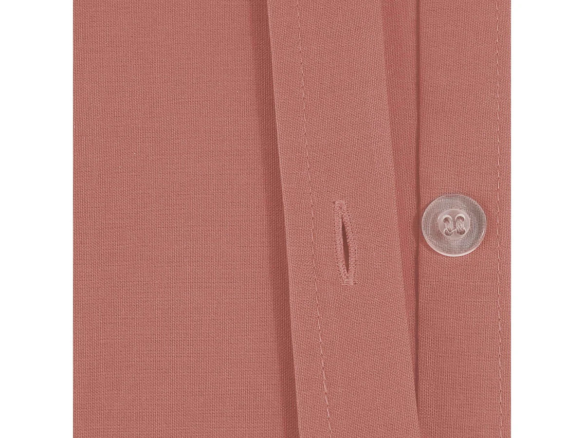 Housse de couette 2 Personnes en Coton Rose blush 240 x 220 cm