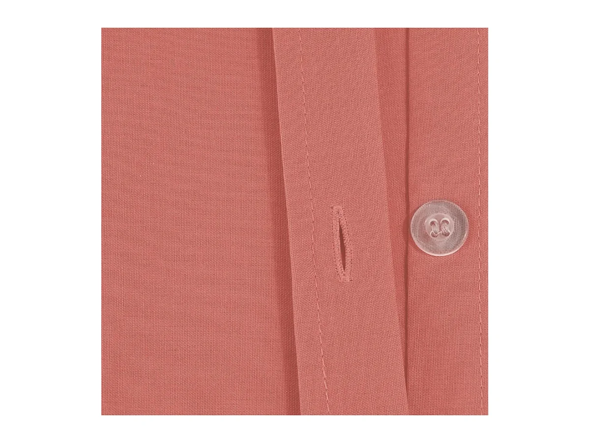 Housse de couette 1 Personne en Coton Rose blush 140 x 200 cm