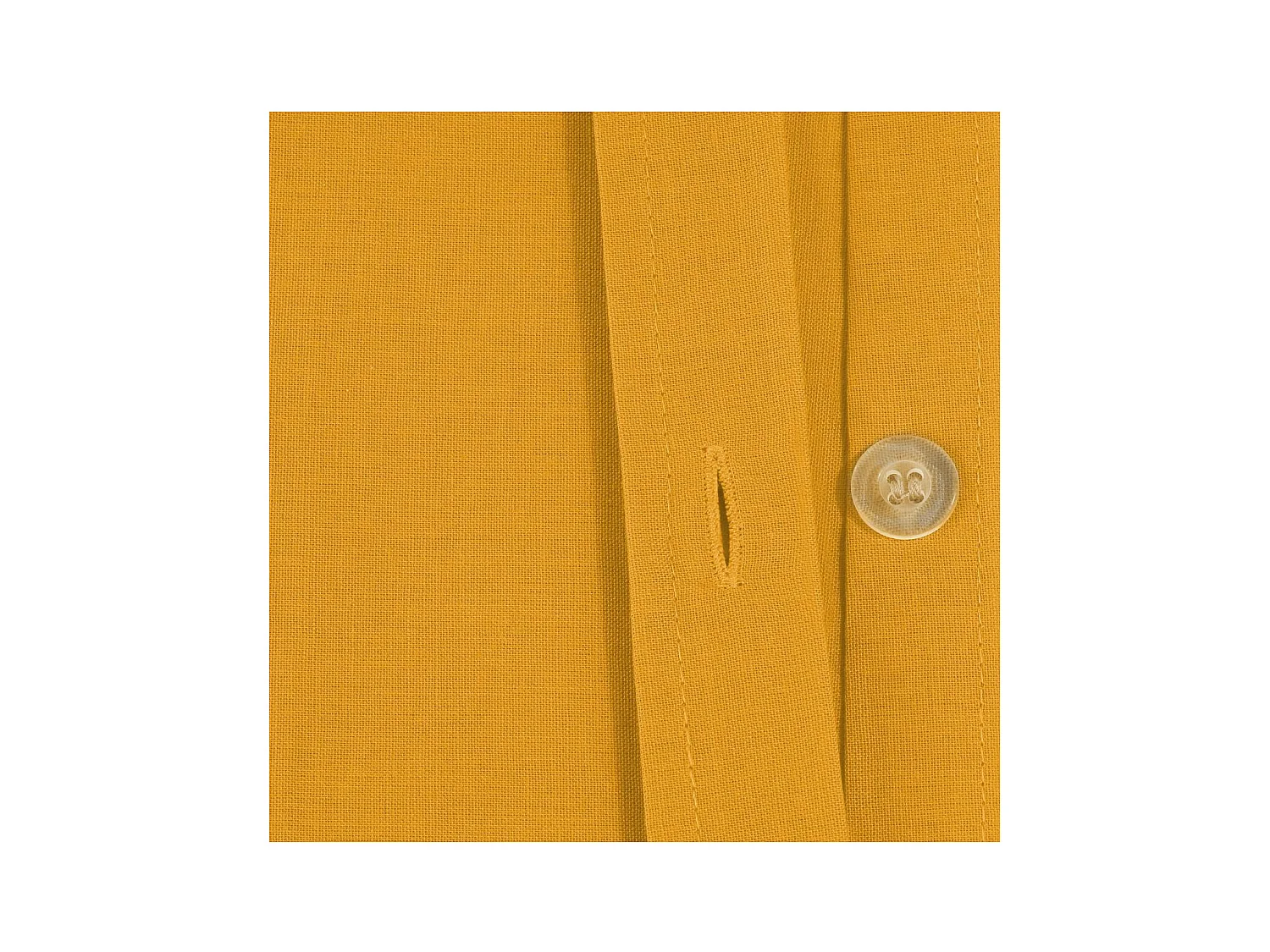 Parure copripiumone cotone ocra 90x190cm