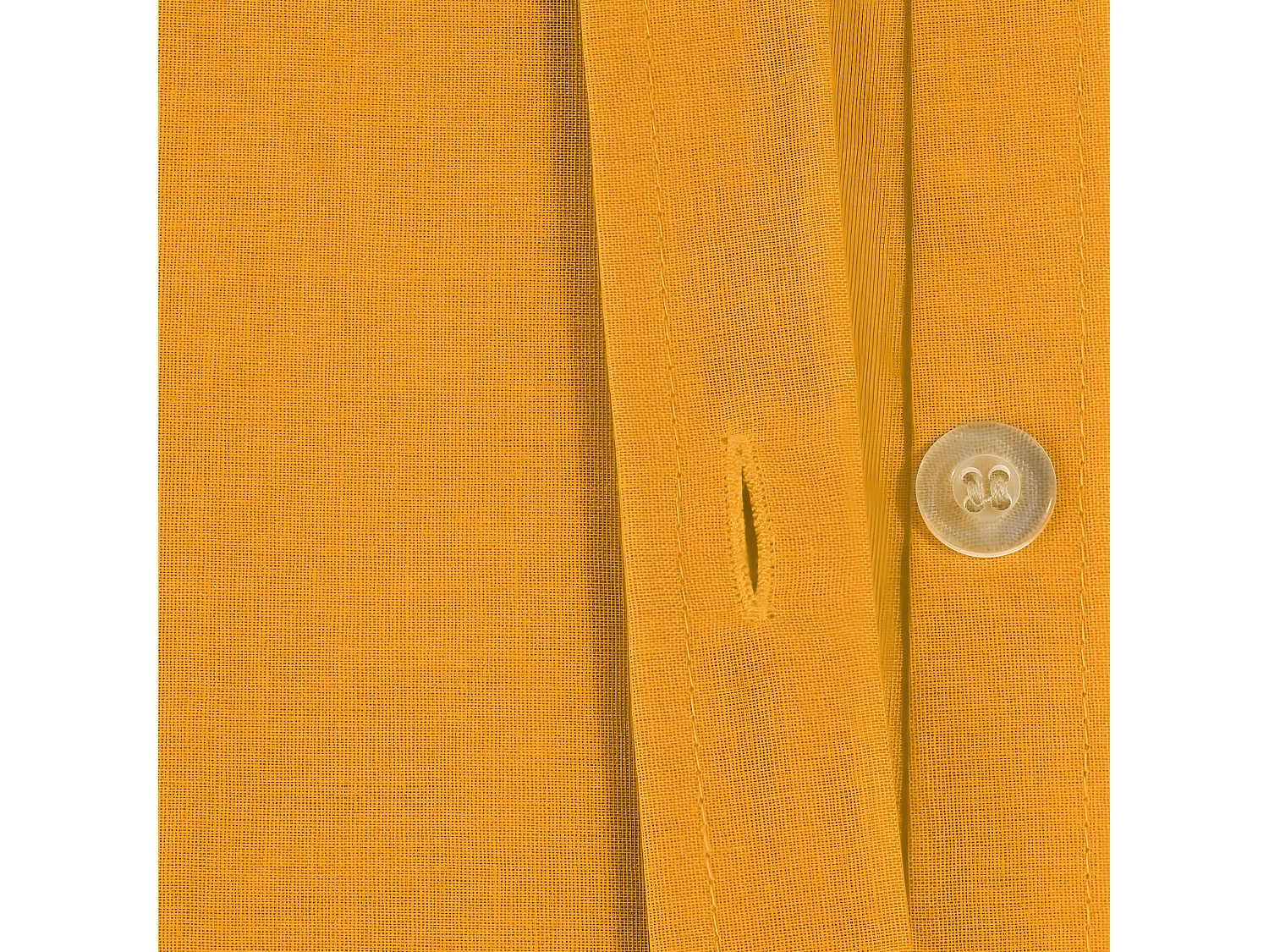 Bettbezug Baumwolle ocker 90x190cm