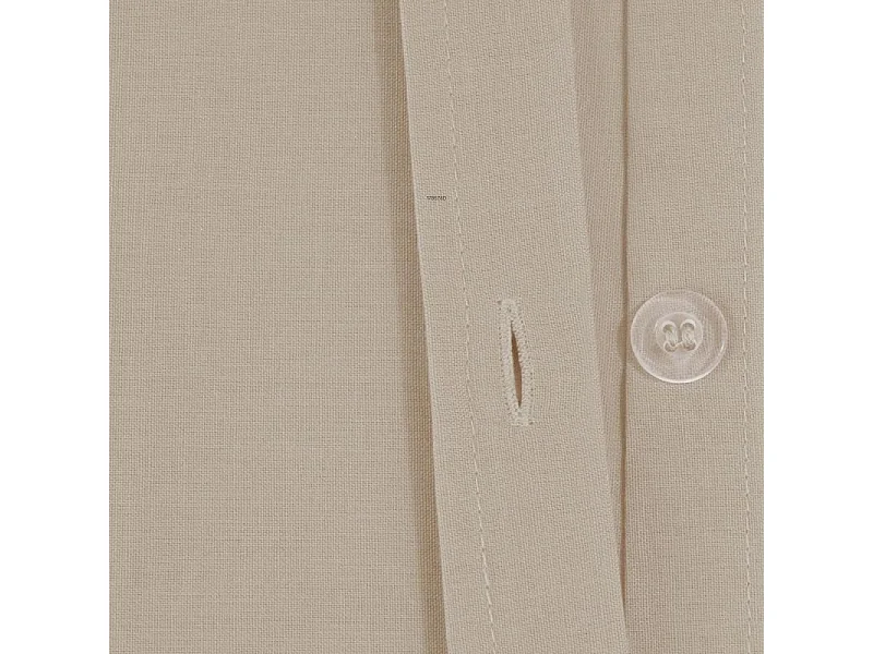 Housse de couette 2 Personnes en Coton Beige lin 240 x 220 cm