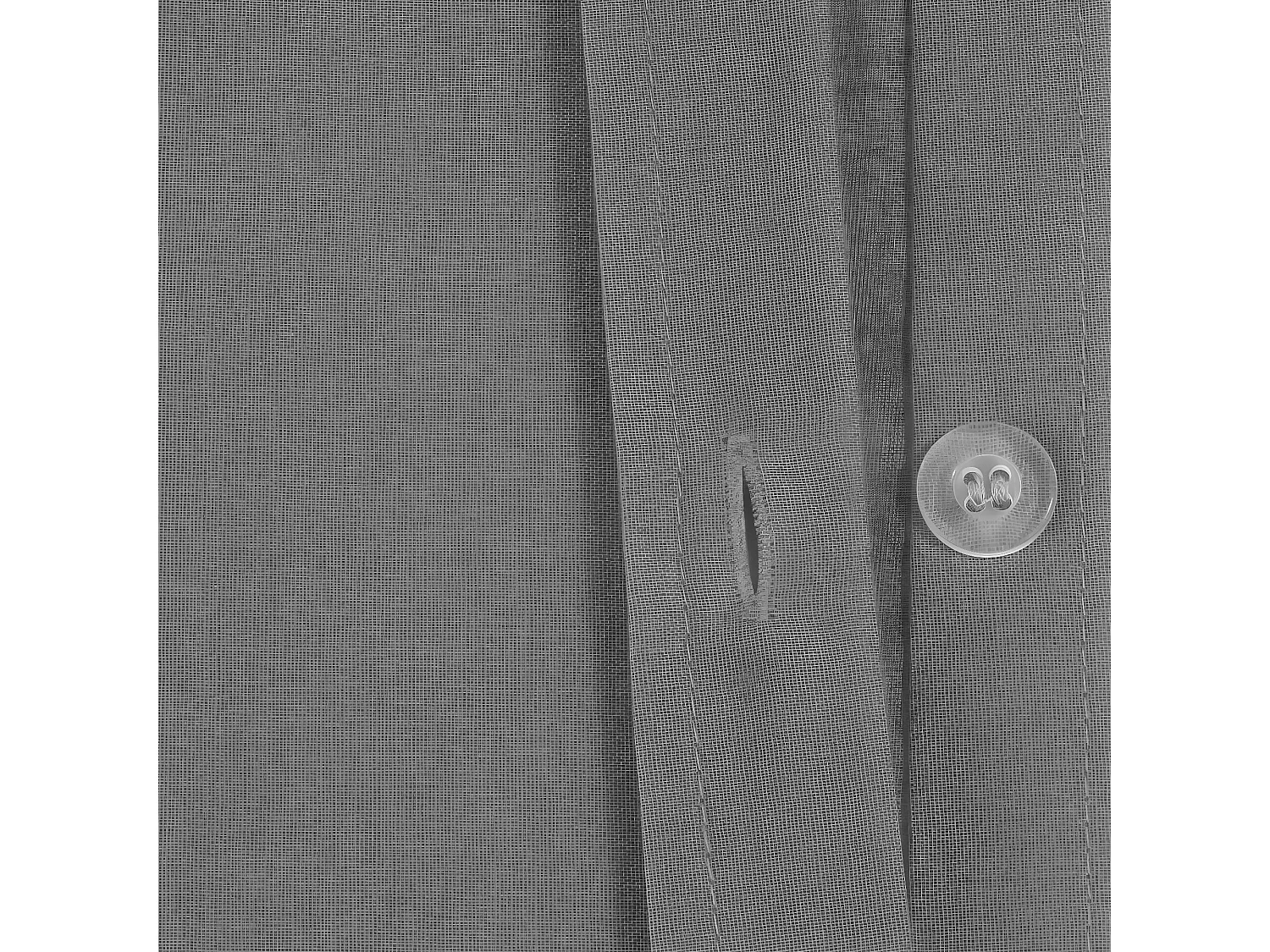 Housse de couette 2 Personnes en Coton Gris souris 240 x 220 cm