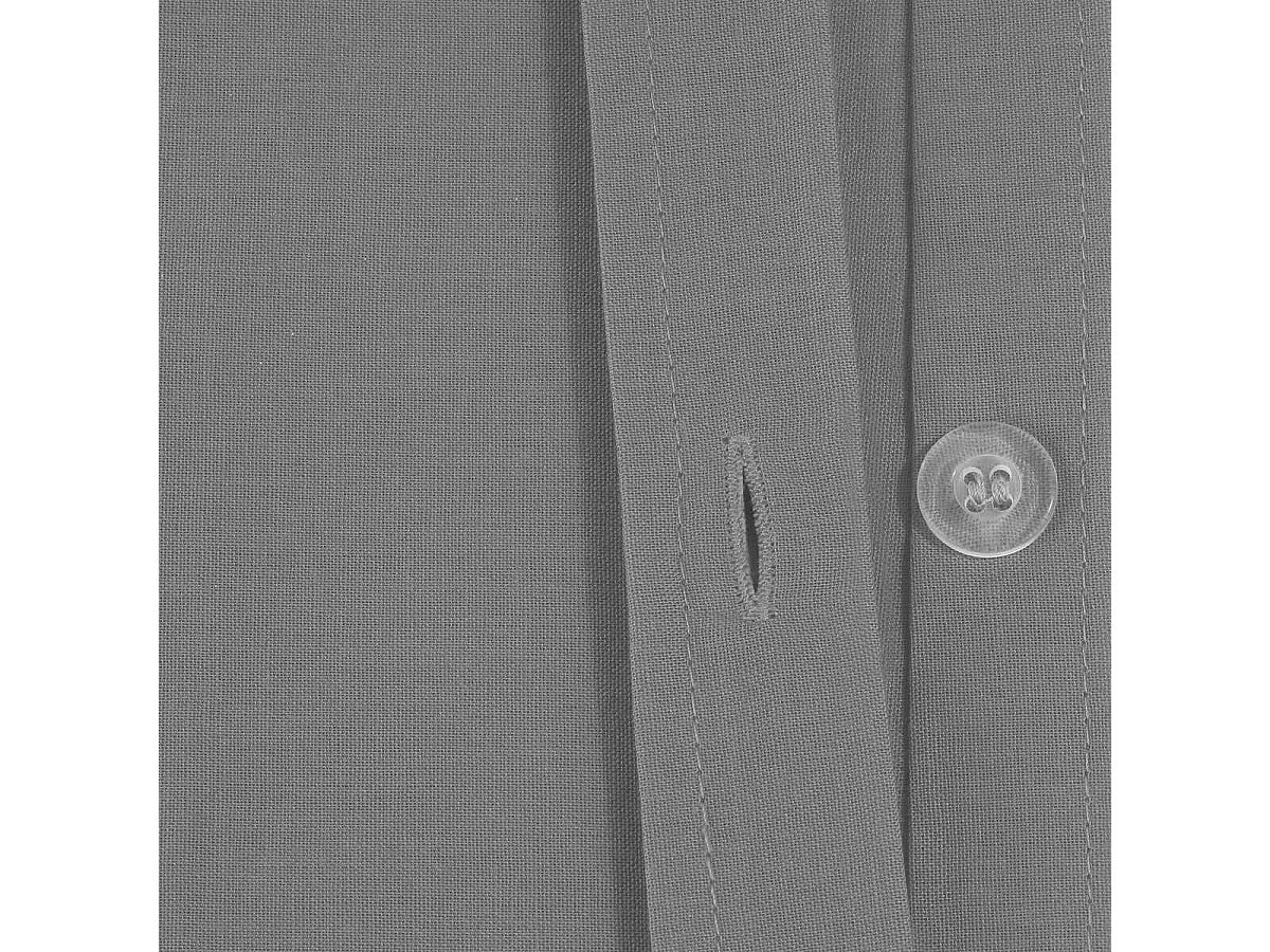 Housse de couette 2 Personnes en Coton Gris souris 240 x 220 cm