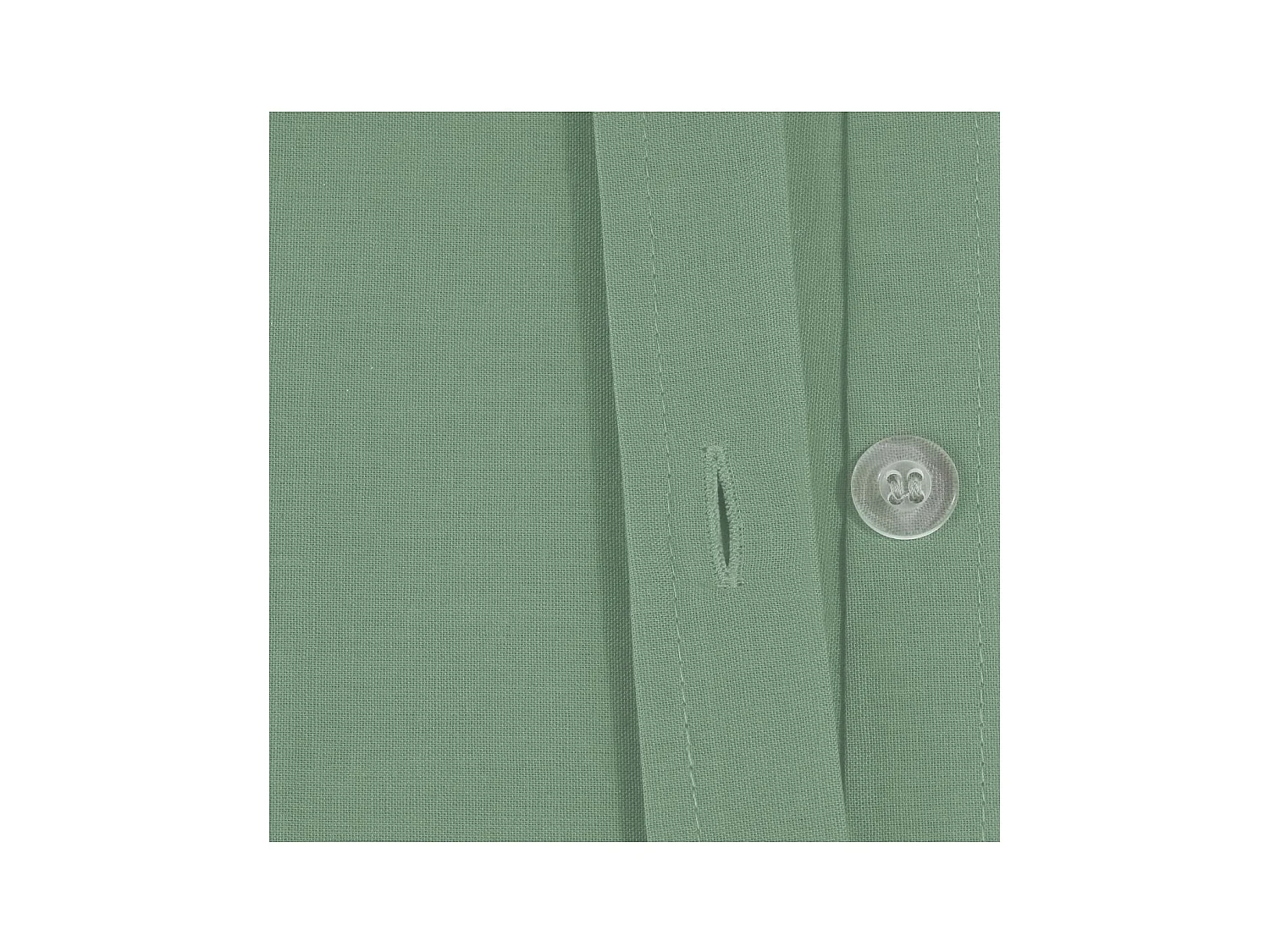 Housse de couette 2 Personnes en Coton Vert céladon 240 x 220 cm