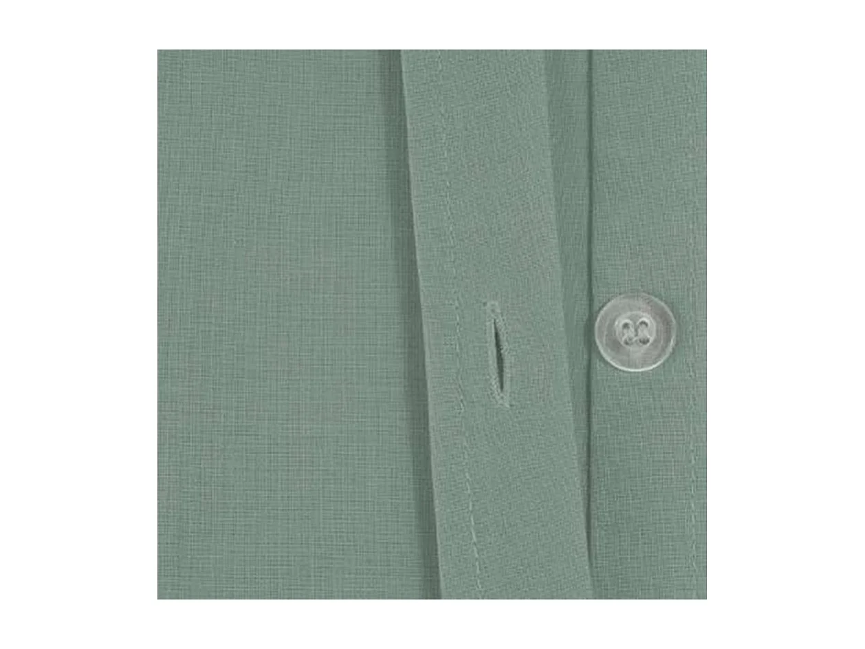 Housse de couette 2 Personnes en Coton Vert céladon 240 x 220 cm