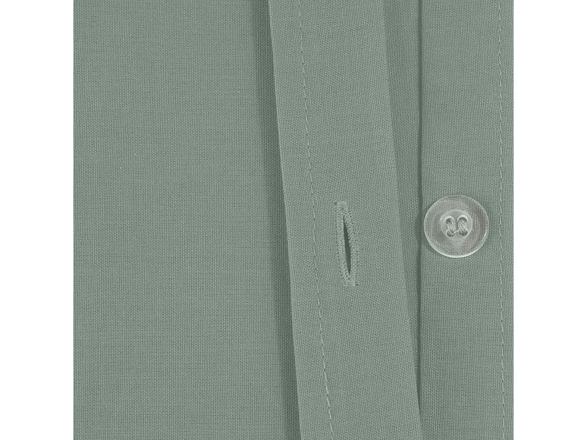 Housse de couette 2 Personnes en Coton Vert céladon 240 x 220 cm