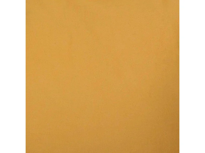 Drap plat 1 Personne en Coton Jaune ocre 180 x 290 cm