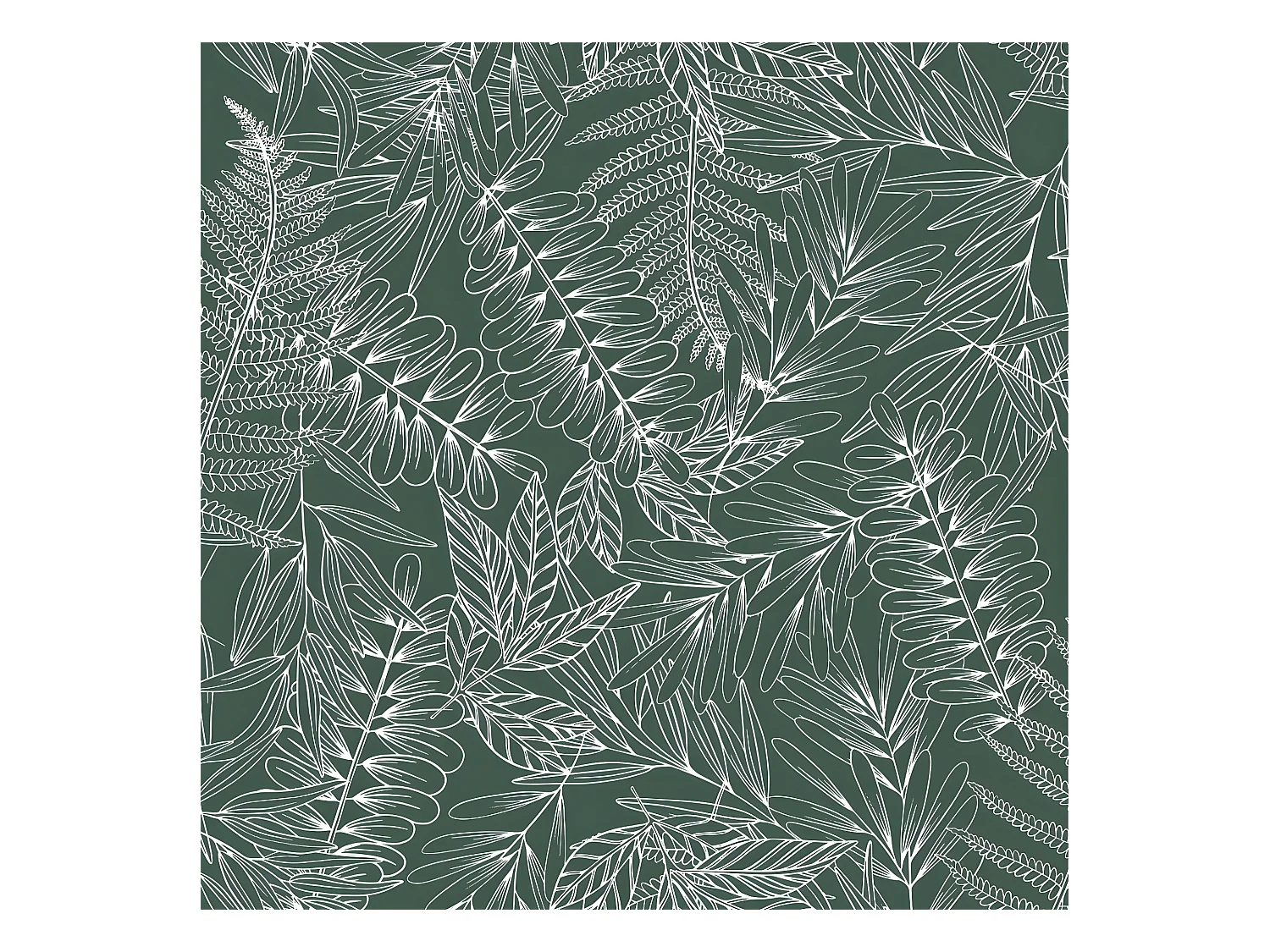 Bedruckte Bettwäsche tropik 240 x 220 cm