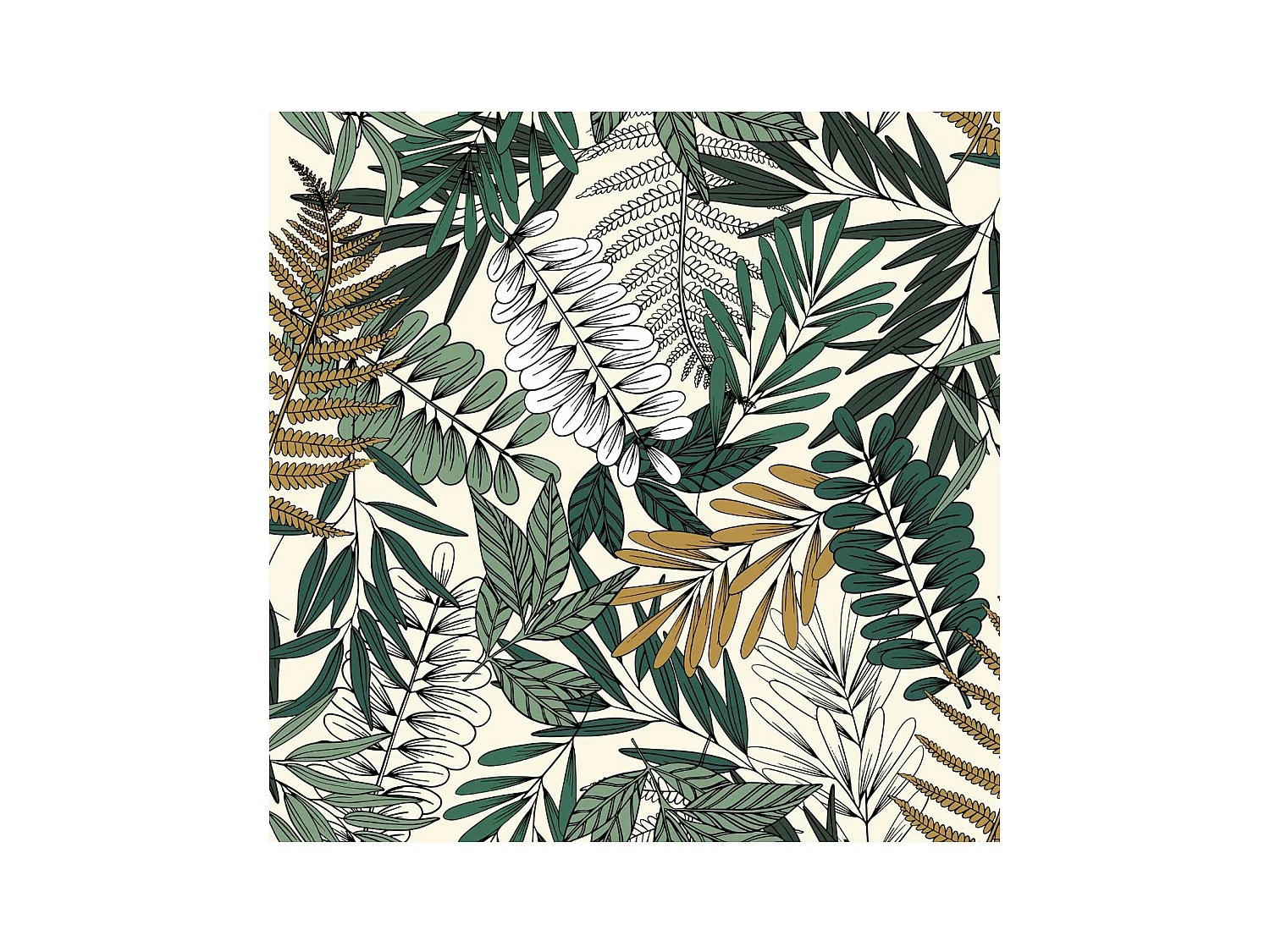 Juego de cama estampado Tropik 240 x 220 cm