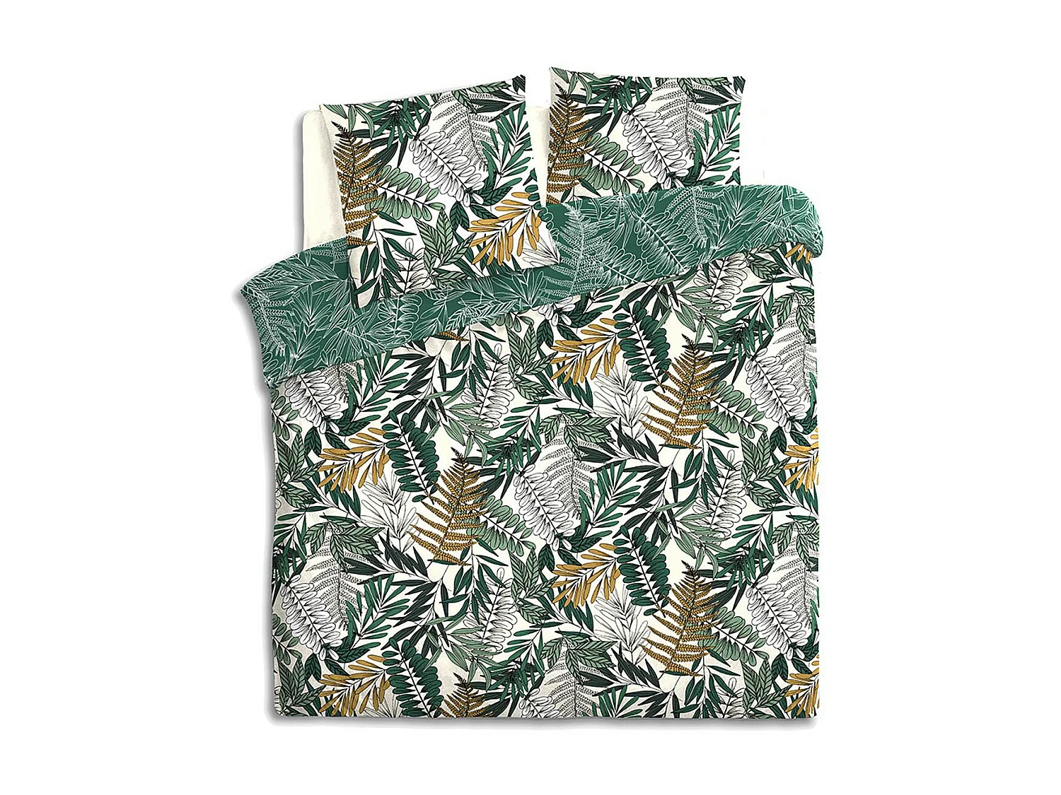 Bedruckte Bettwäsche tropik 240 x 220 cm