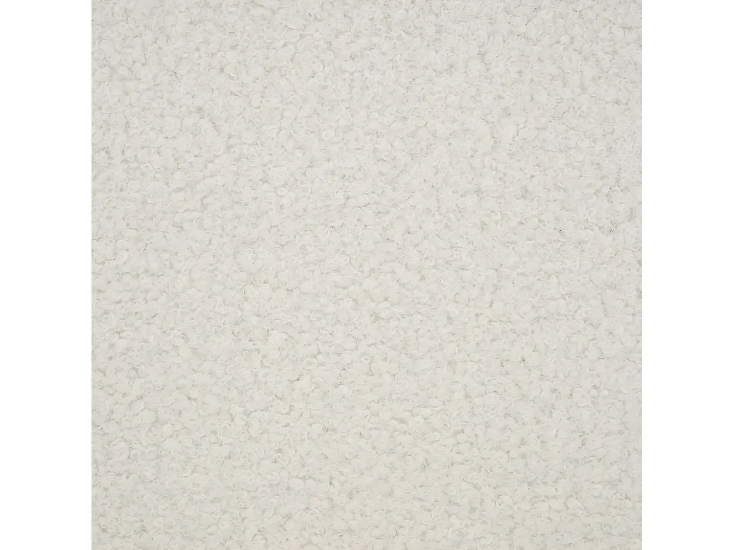 Chaise de bureau en velours coloris blanc avec pieds en métal - Longueur 54 x Profondeur 57.5 x Hauteur 77-89 cm