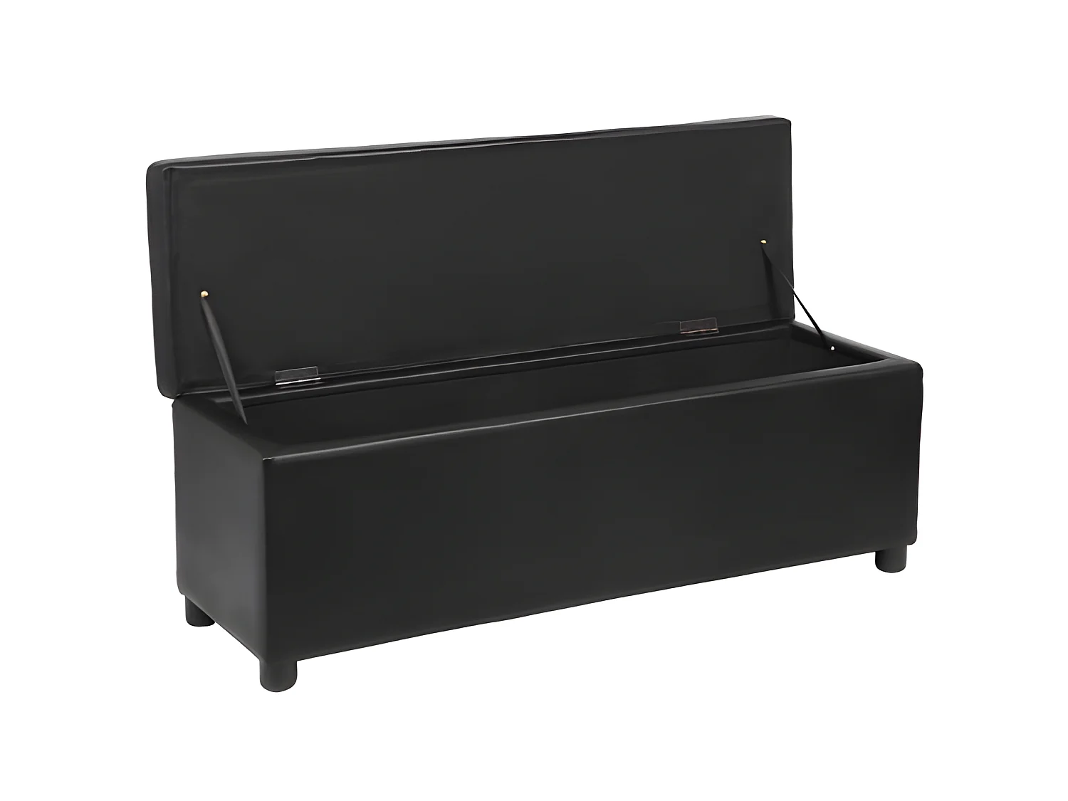 Banquette coffre avec espace noire 119 x 38 x 45 cm 03_0001629