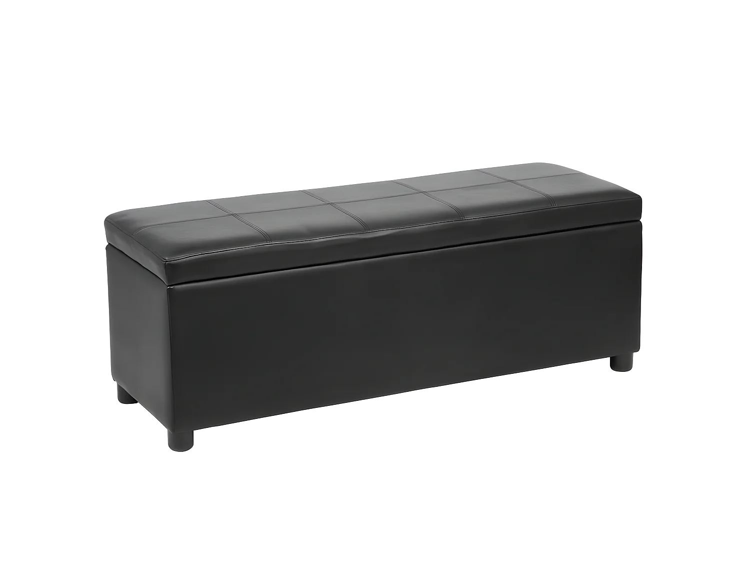 Banquette coffre avec espace noire 119 x 38 x 45 cm 03_0001629
