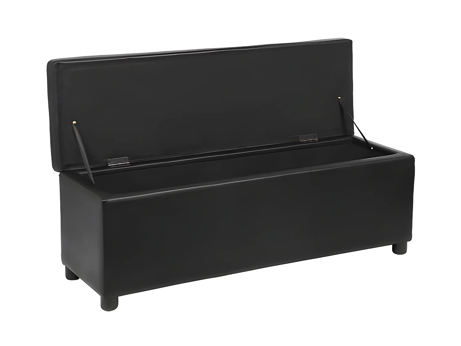 Banquette coffre avec espace noire 119 x 38 x 45 cm 03_0001629