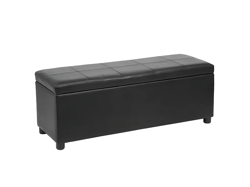 Banquette coffre avec espace noire 119 x 38 x 45 cm 03_0001629
