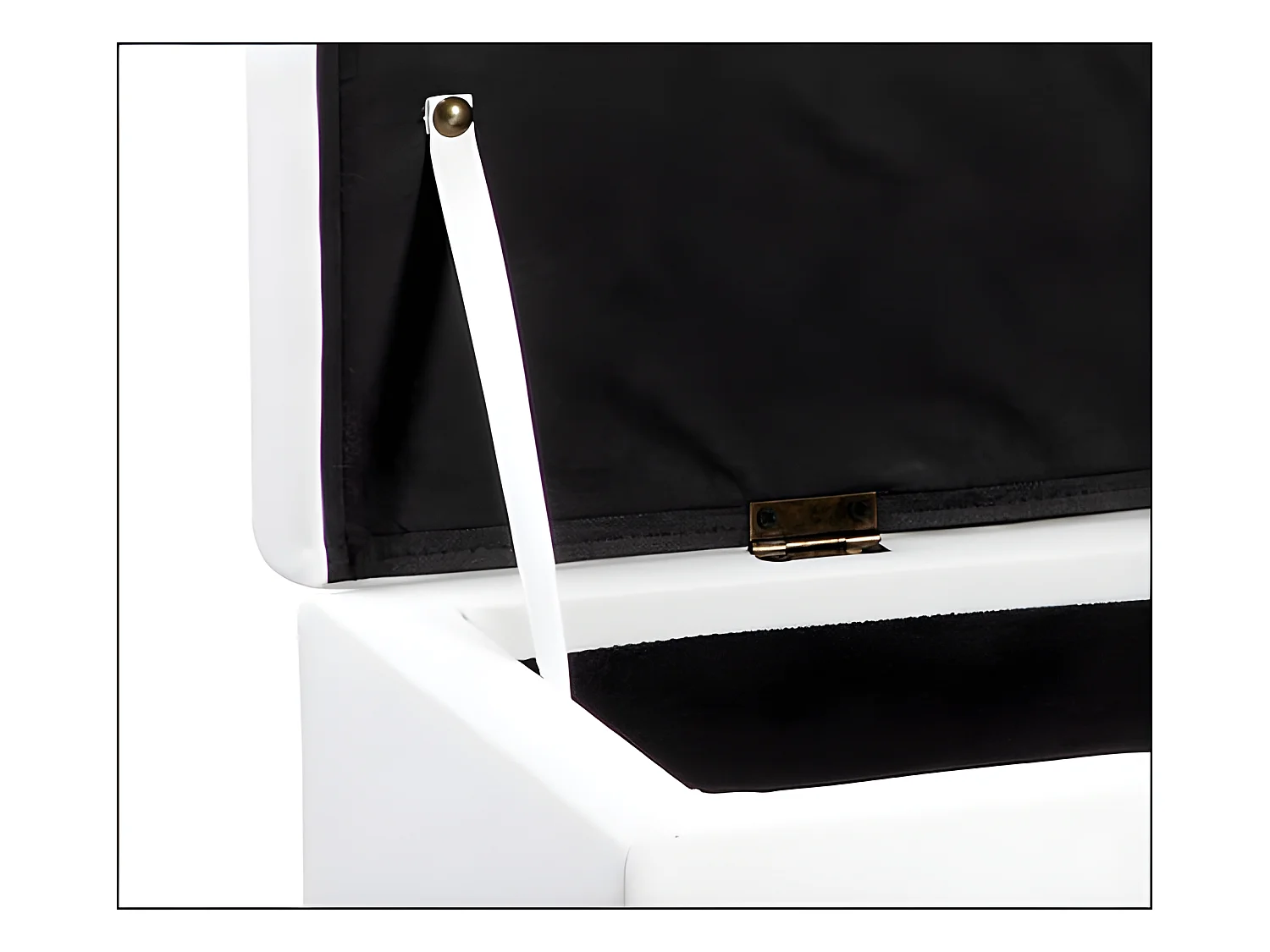 Banquette coffre avec espace blanche 119 x 38 x 45 cm 03_0001628