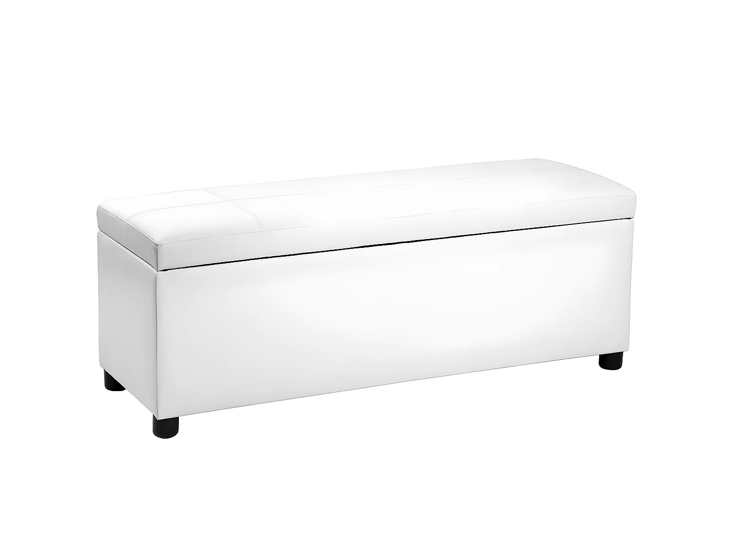 Banquette coffre avec espace blanche 119 x 38 x 45 cm 03_0001628