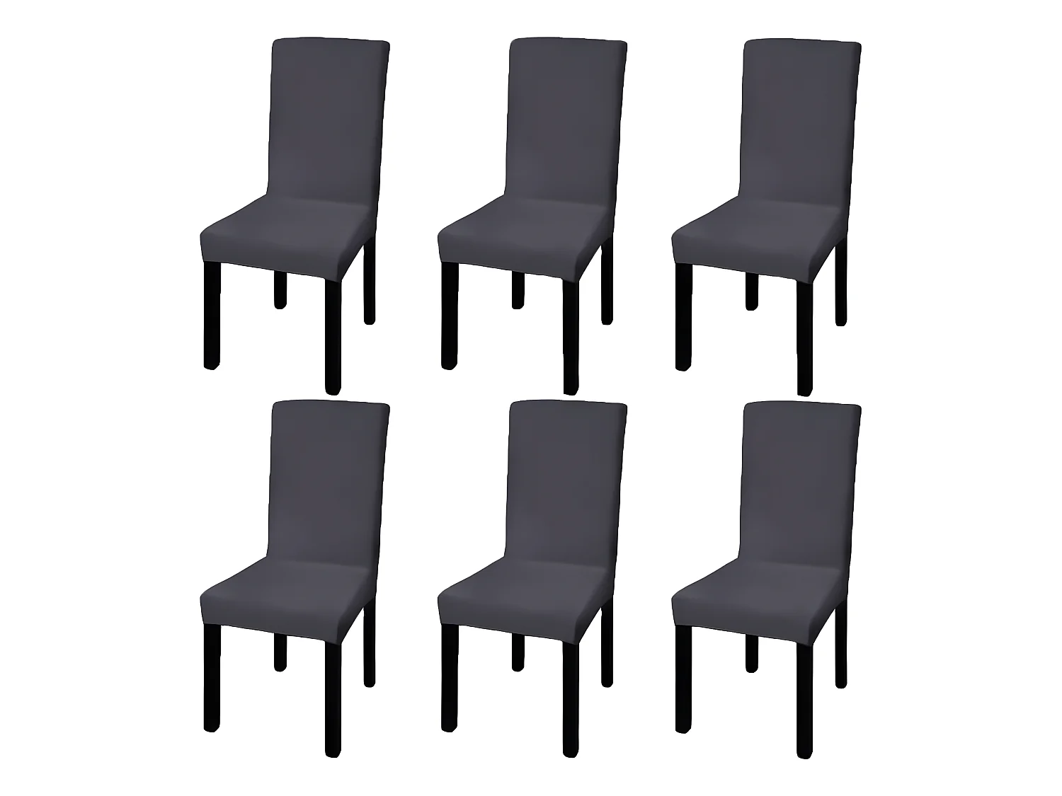 Housse de chaise droite 38 x 45 x 46 cm DEC022371