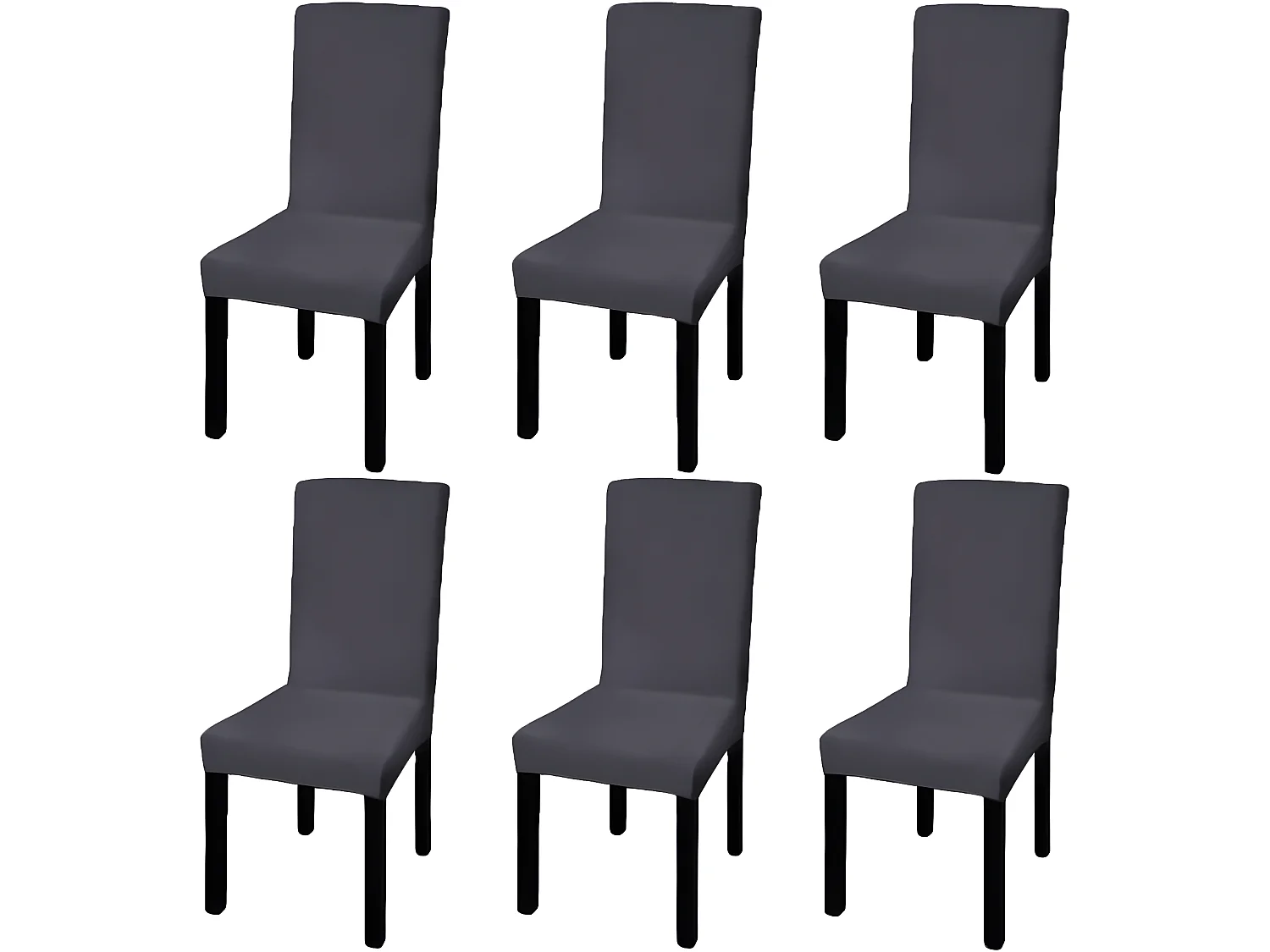 Housse de chaise droite 38 x 45 x 46 cm DEC022371