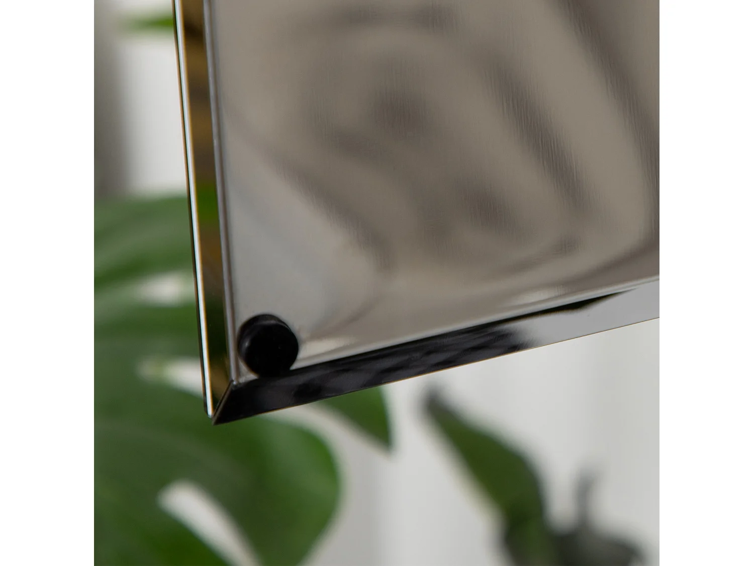 Armoire miroir murale salle de bain toilette dim. 39L x 12l x 60H cm acier inox. verre