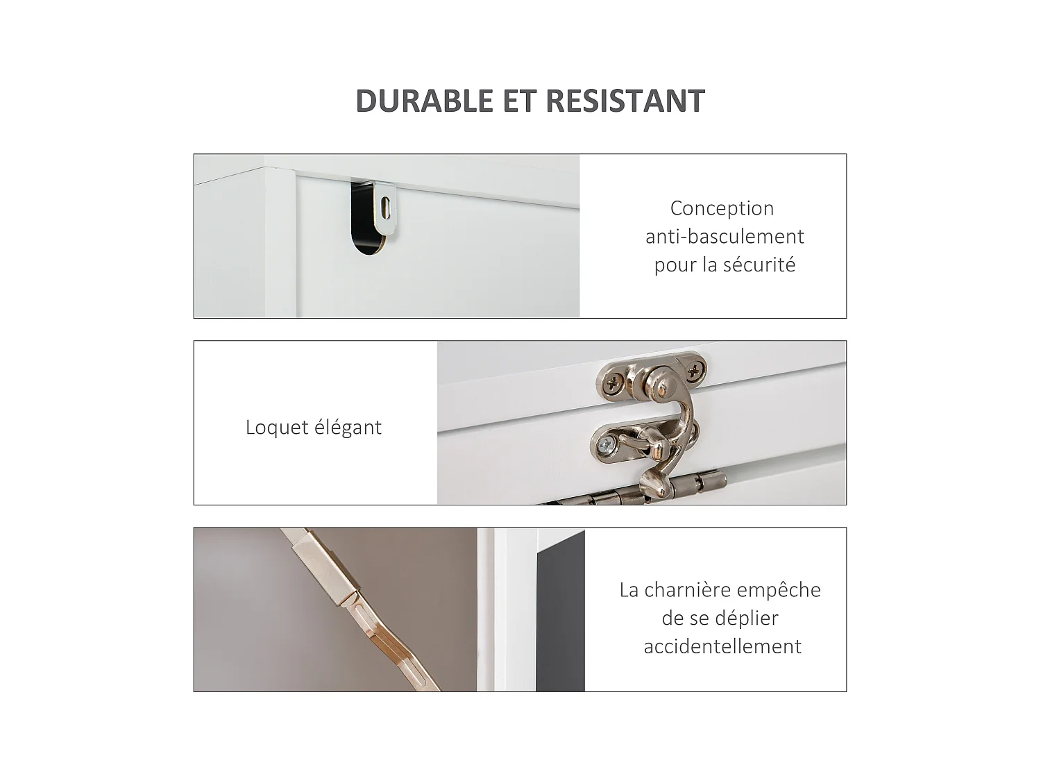 Bureau mural pliable table murale rabattable suspendue sur pied avec bibliothèque tableau à craie intégré panneaux particules blanc