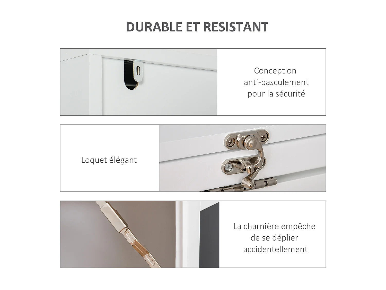 Bureau mural pliable table murale rabattable suspendue sur pied avec bibliothèque tableau à craie intégré panneaux particules blanc