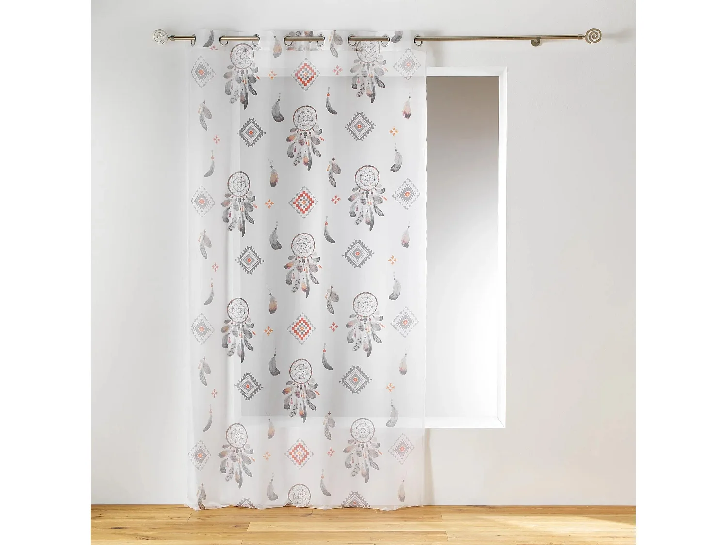 Panneau a oeillets rideau Voile Nomade