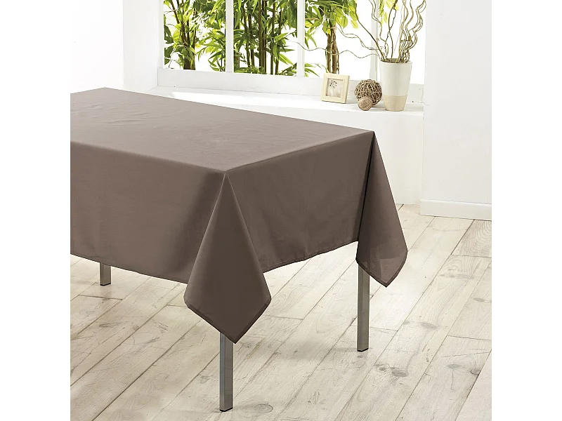 Nappe Antitache "Essentiel" 140x200cm Taupe