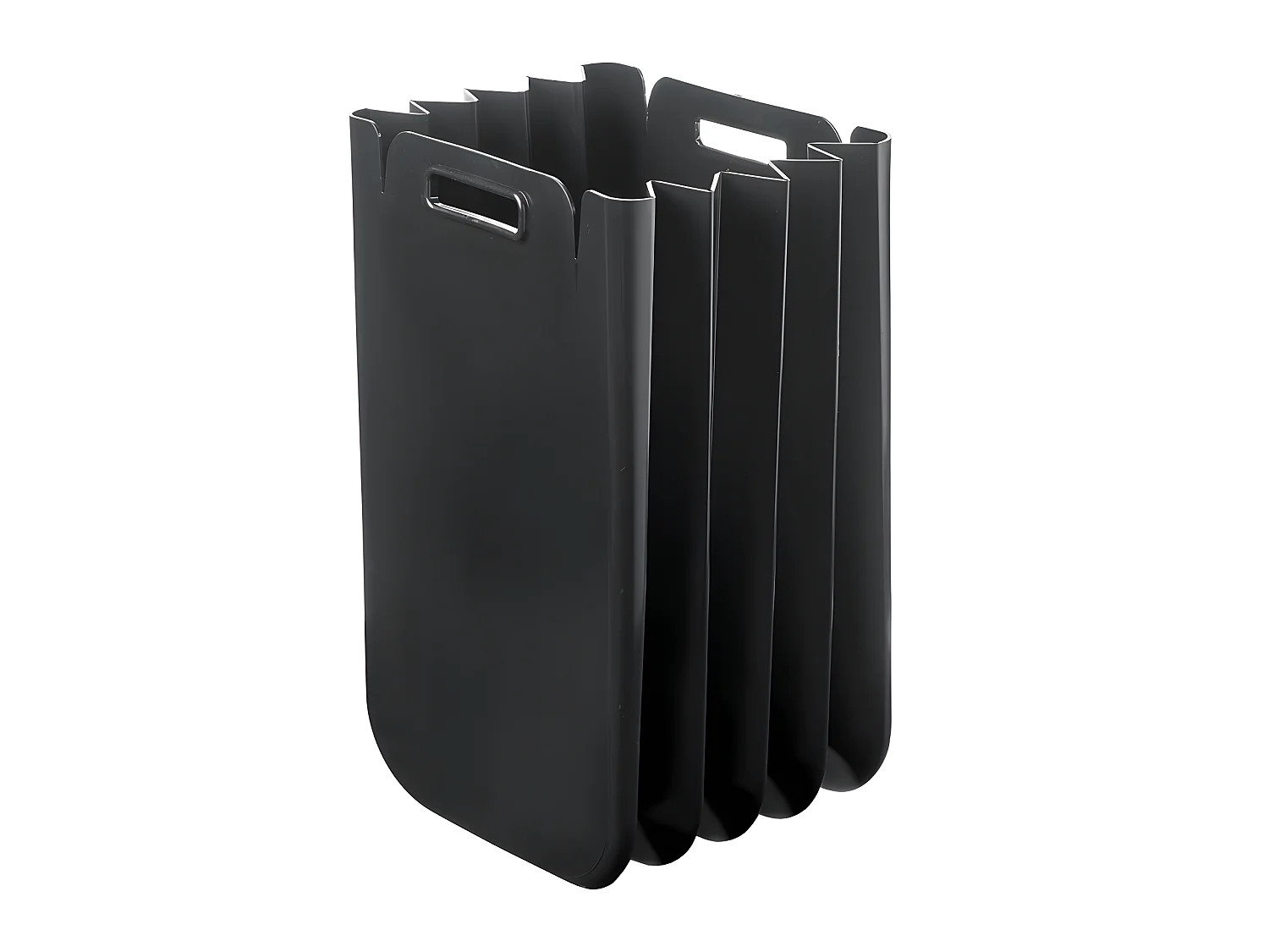 Poubelles pour le tri des déchets noir