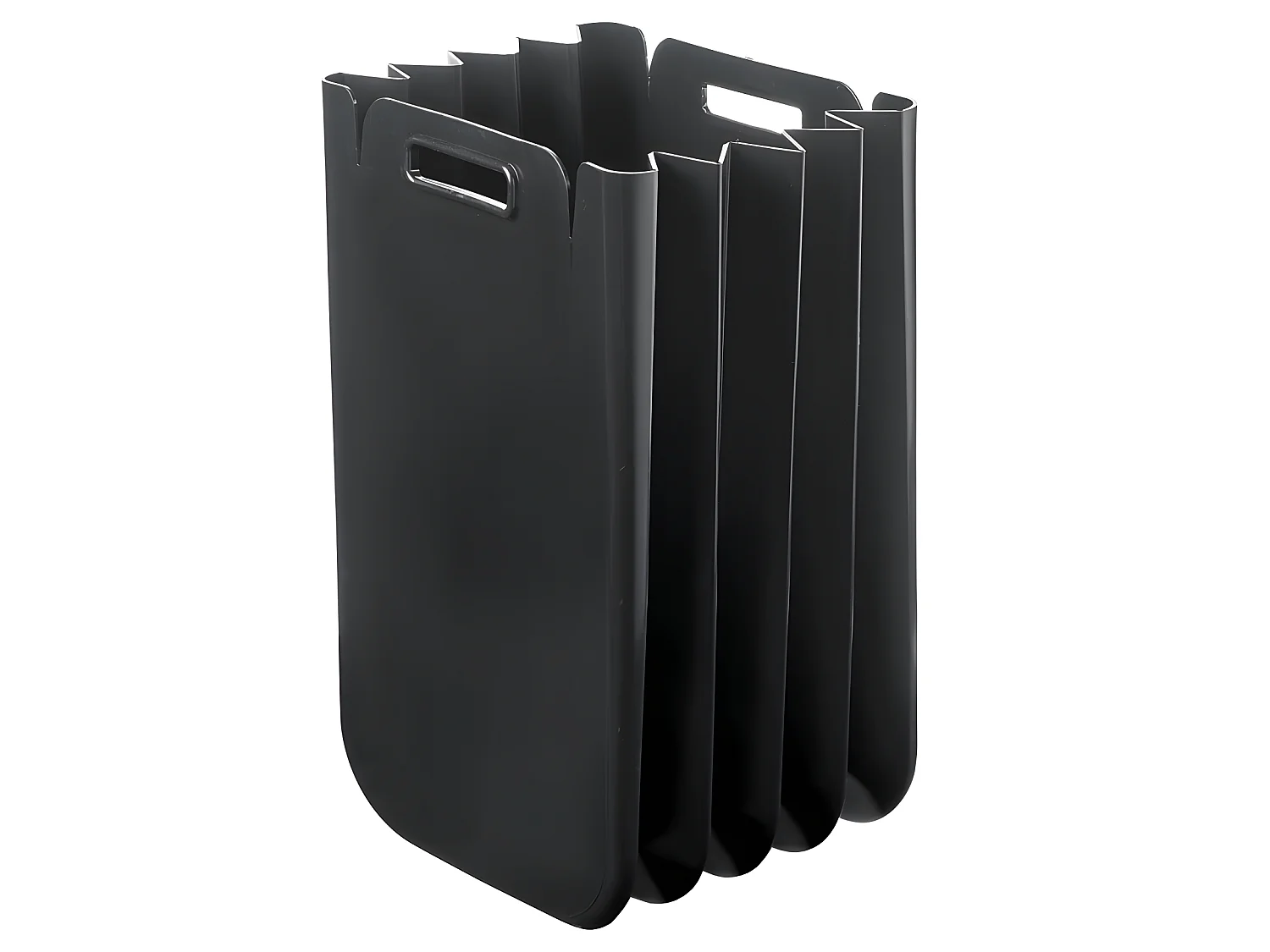 Poubelles pour le tri des déchets noir